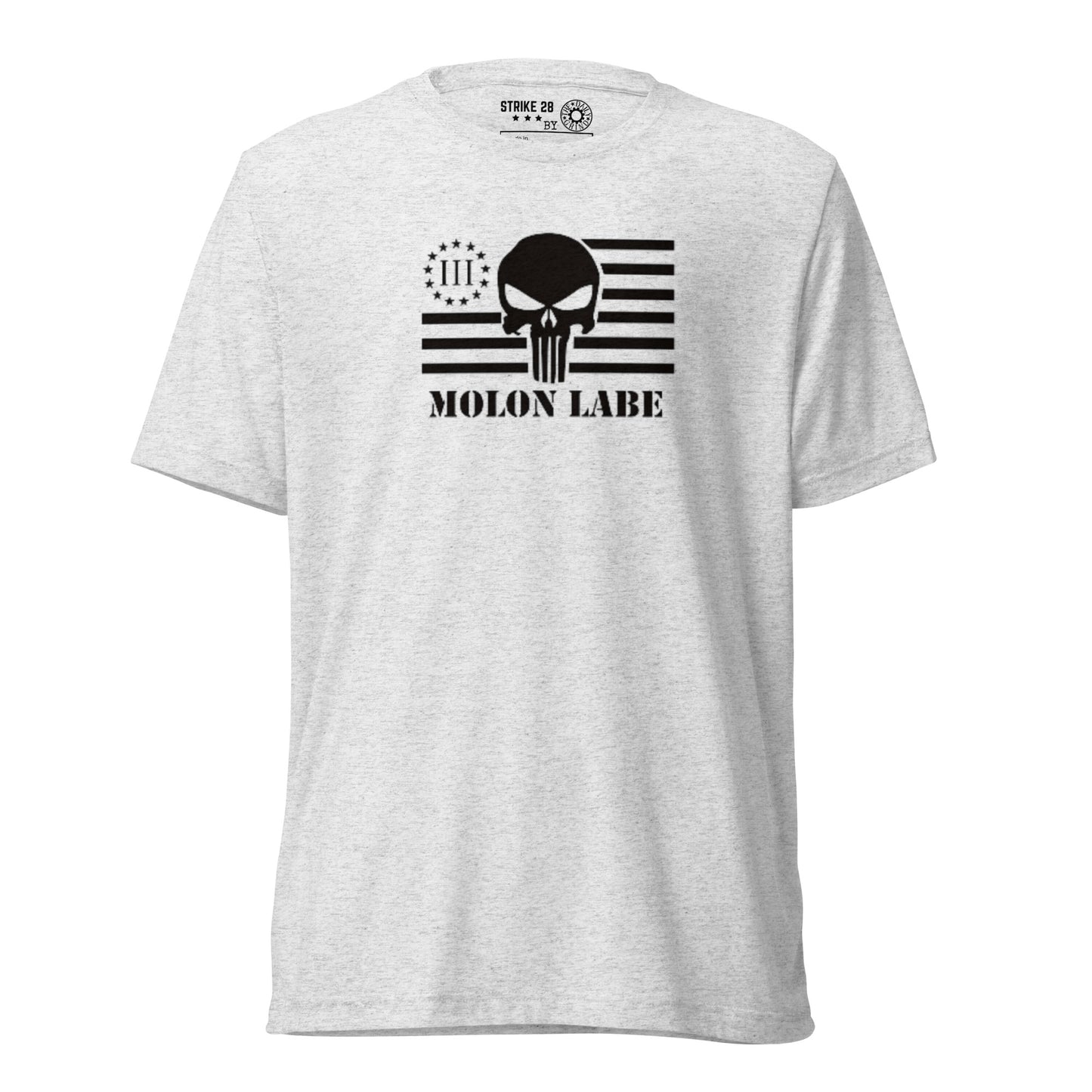 Molon Labe 3% Flag Short Sleeve T-Shirt