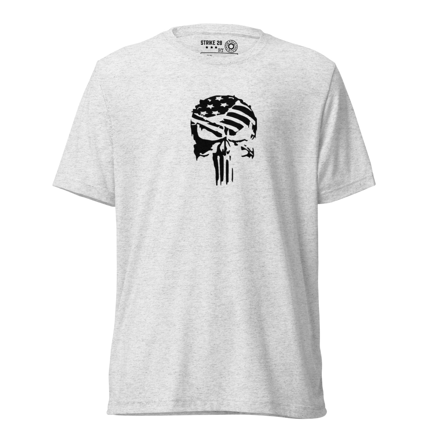 American Battle Molon Labe Skull Short Sleeve T-Shirt