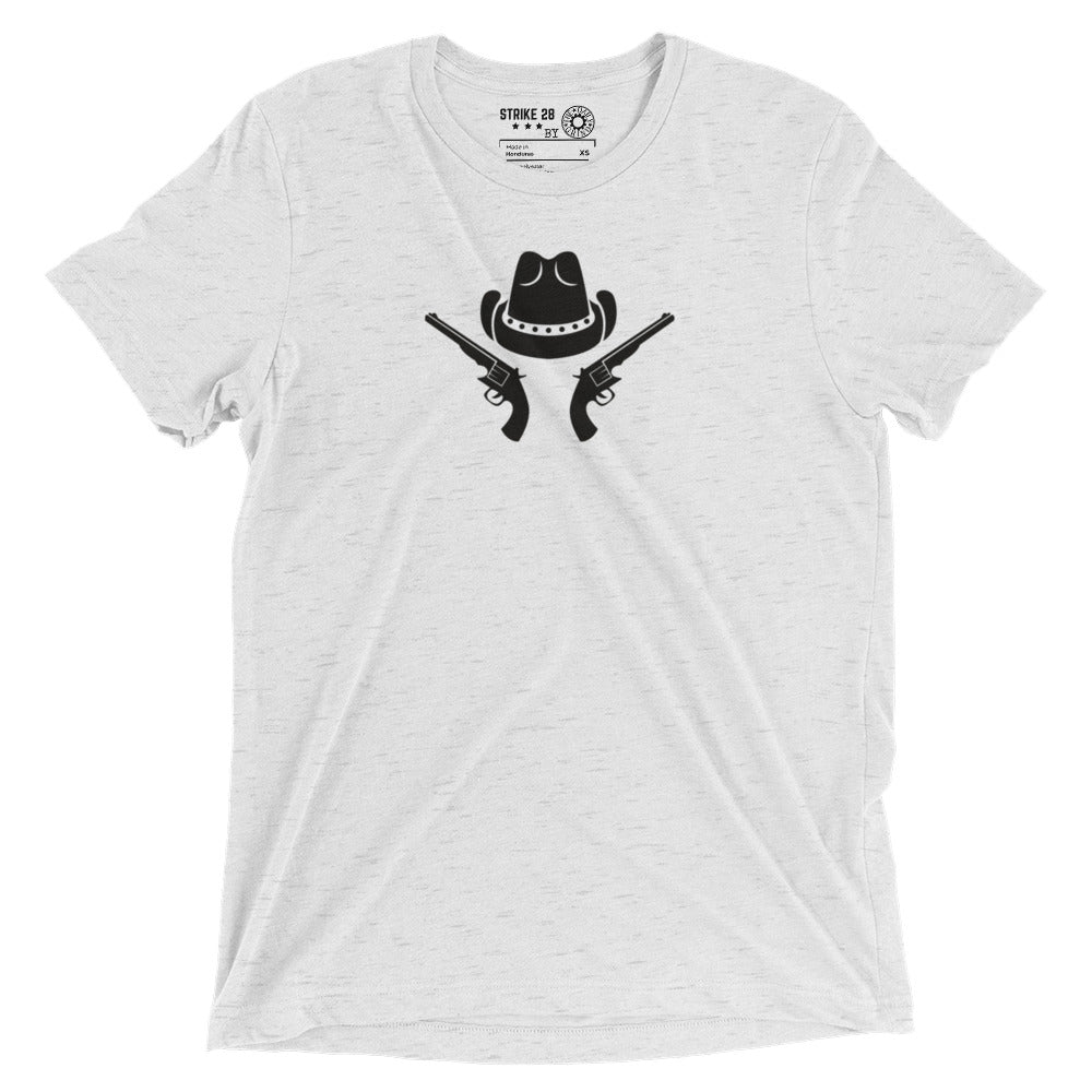 Cowboy Hat/Guns Short Sleeve T-Shirt