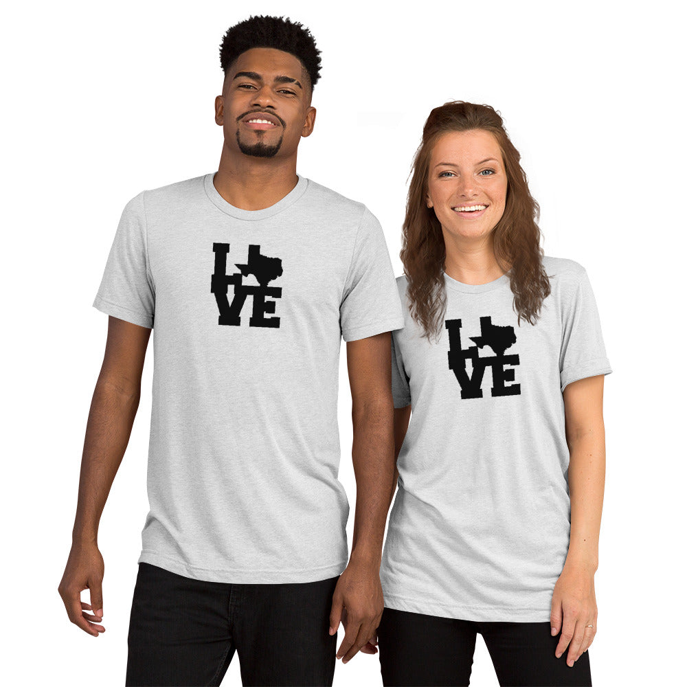 Texas Love Short Sleeve T-Shirt