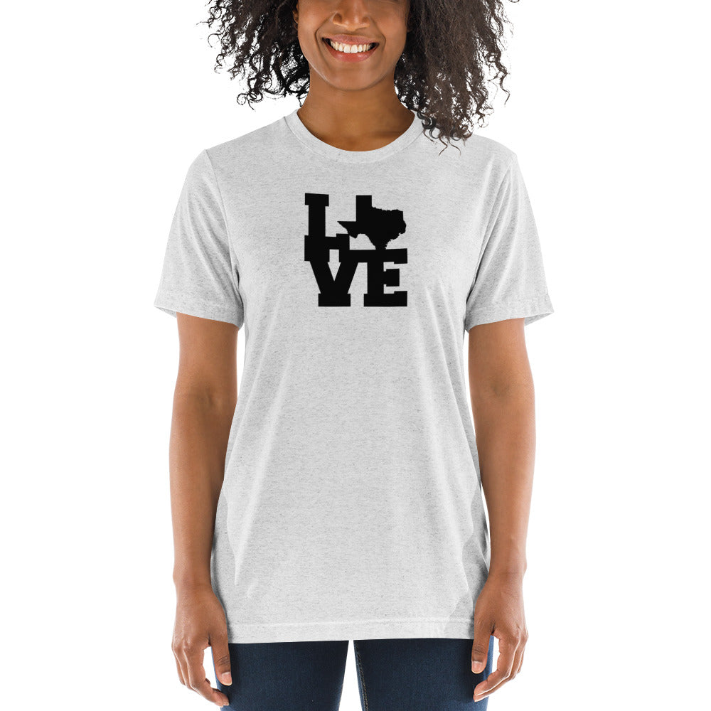 Texas Love Short Sleeve T-Shirt