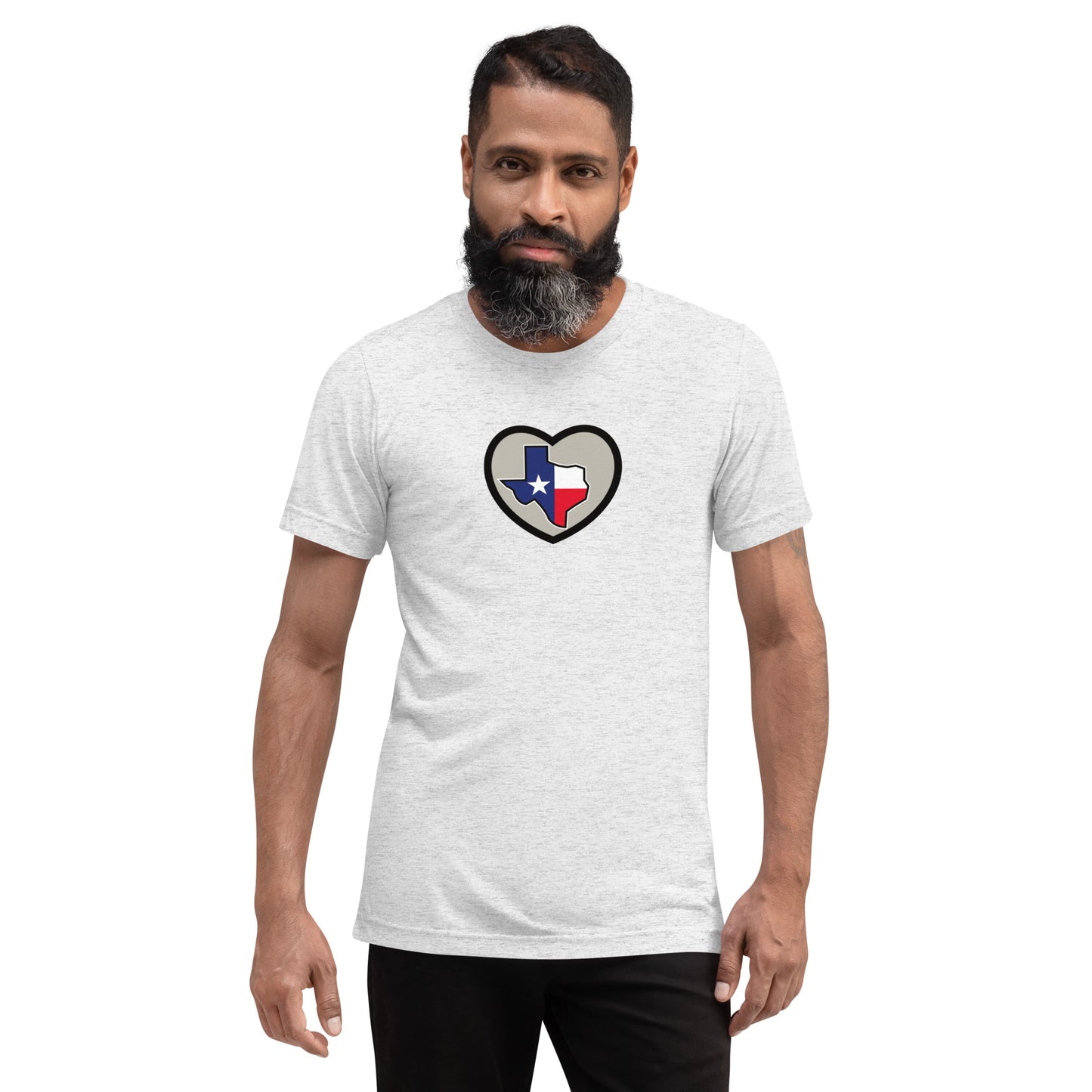 Texas Heart Short Sleeve T-Shirt