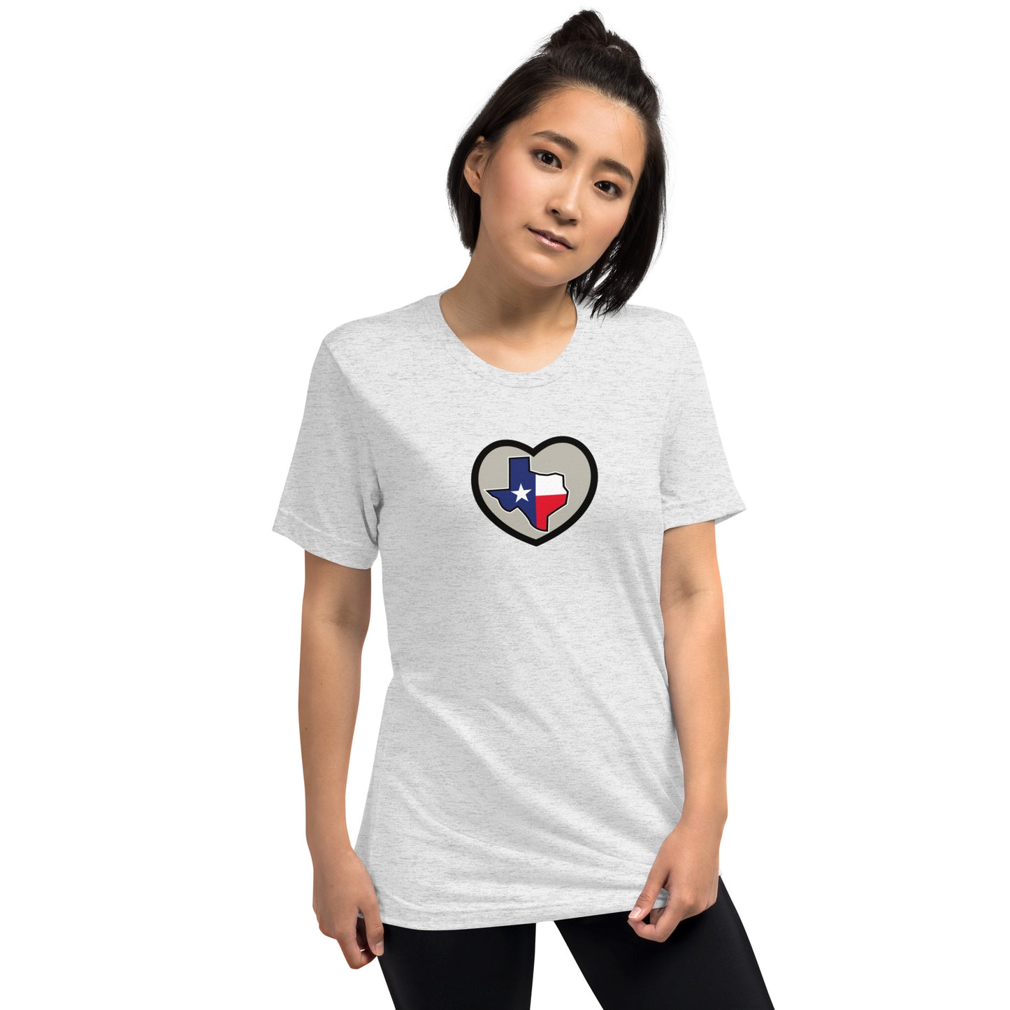 Texas Heart Short Sleeve T-Shirt