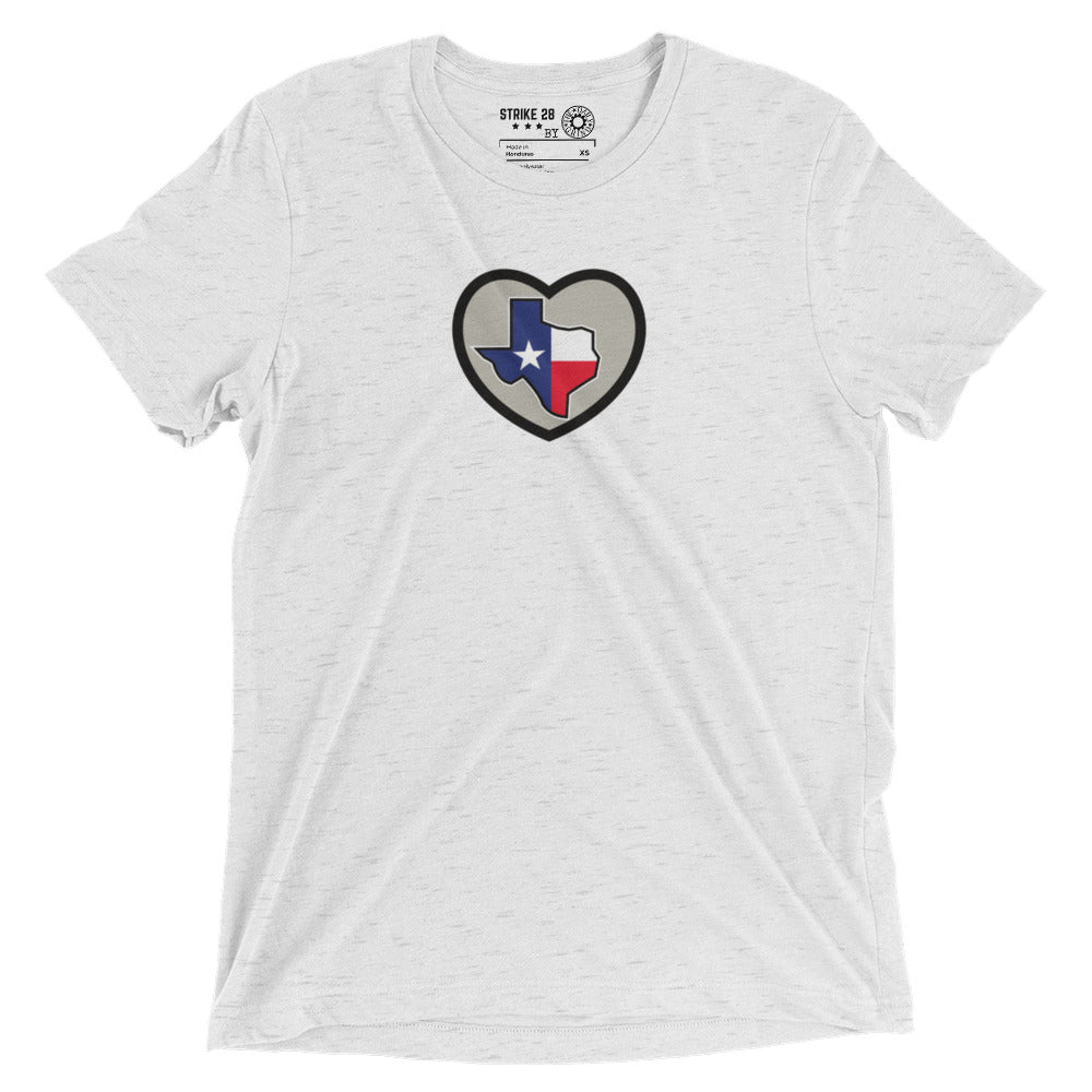 Texas Heart Short Sleeve T-Shirt