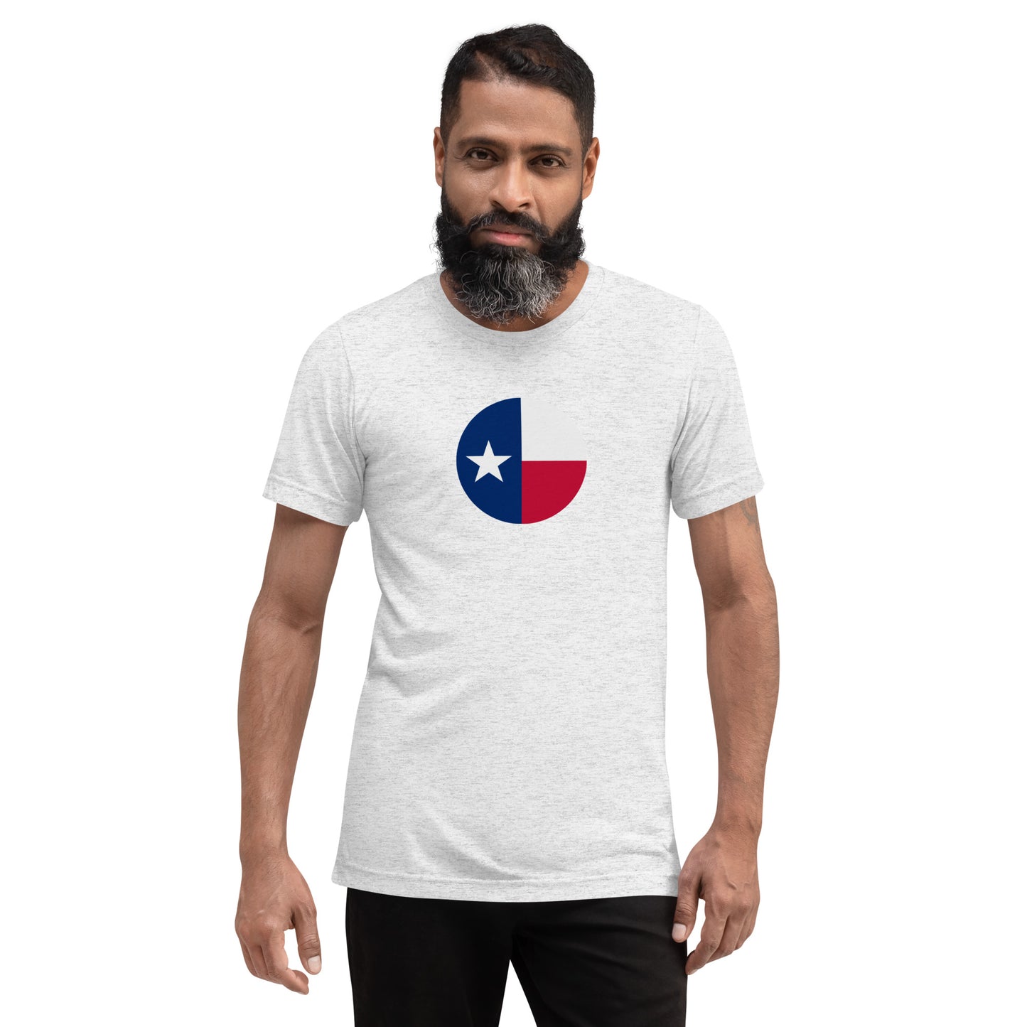 Circle Texas Flag Short Sleeve T-Shirt