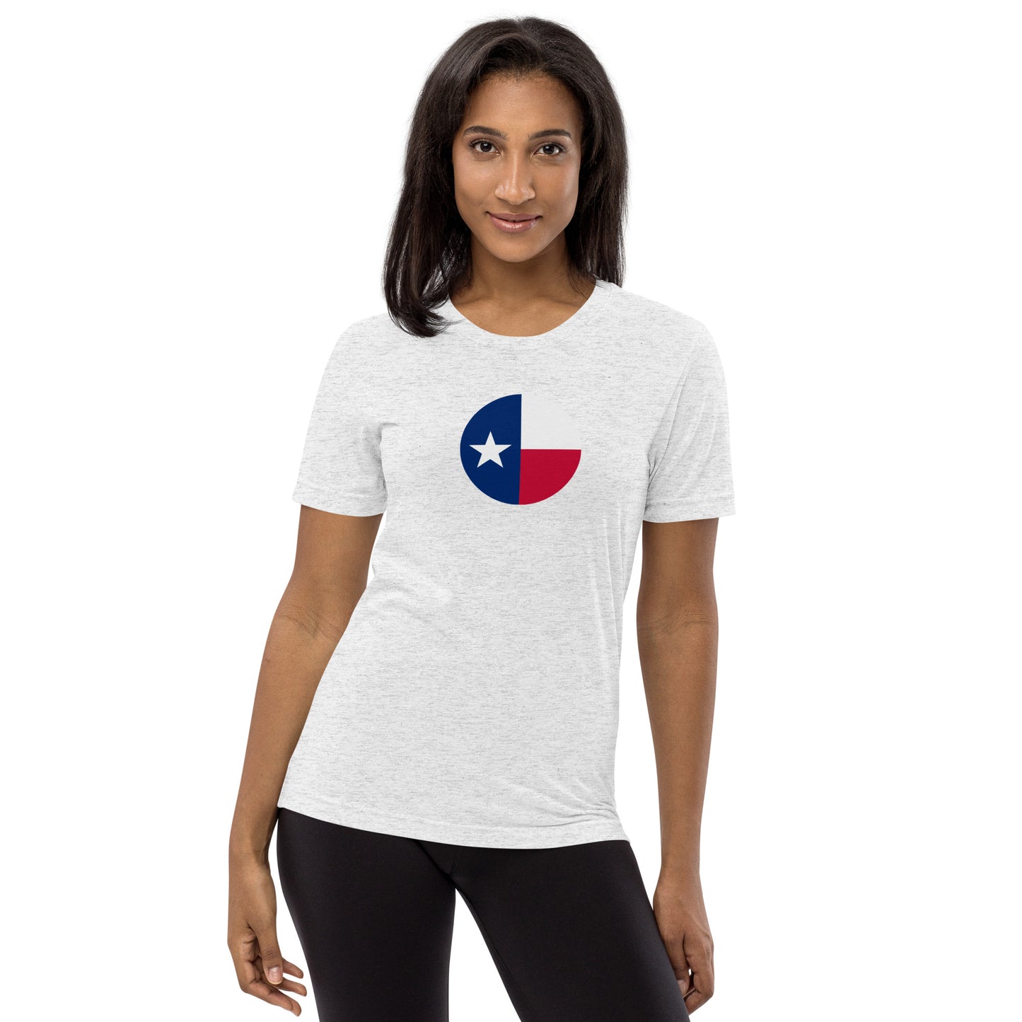 Circle Texas Flag Short Sleeve T-Shirt