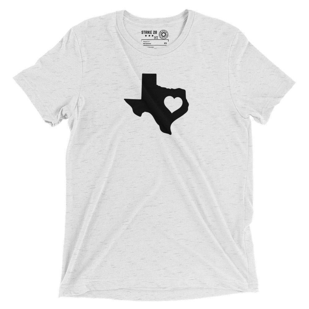 Texas State Heart Short Sleeve T-Shirt