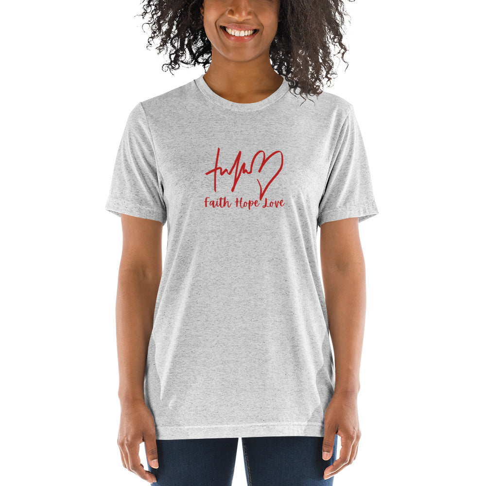 Faith Hope Love Short Sleeve T-Shirt