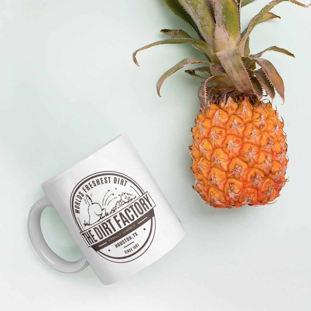 The Dirt Factory White Glossy Mug