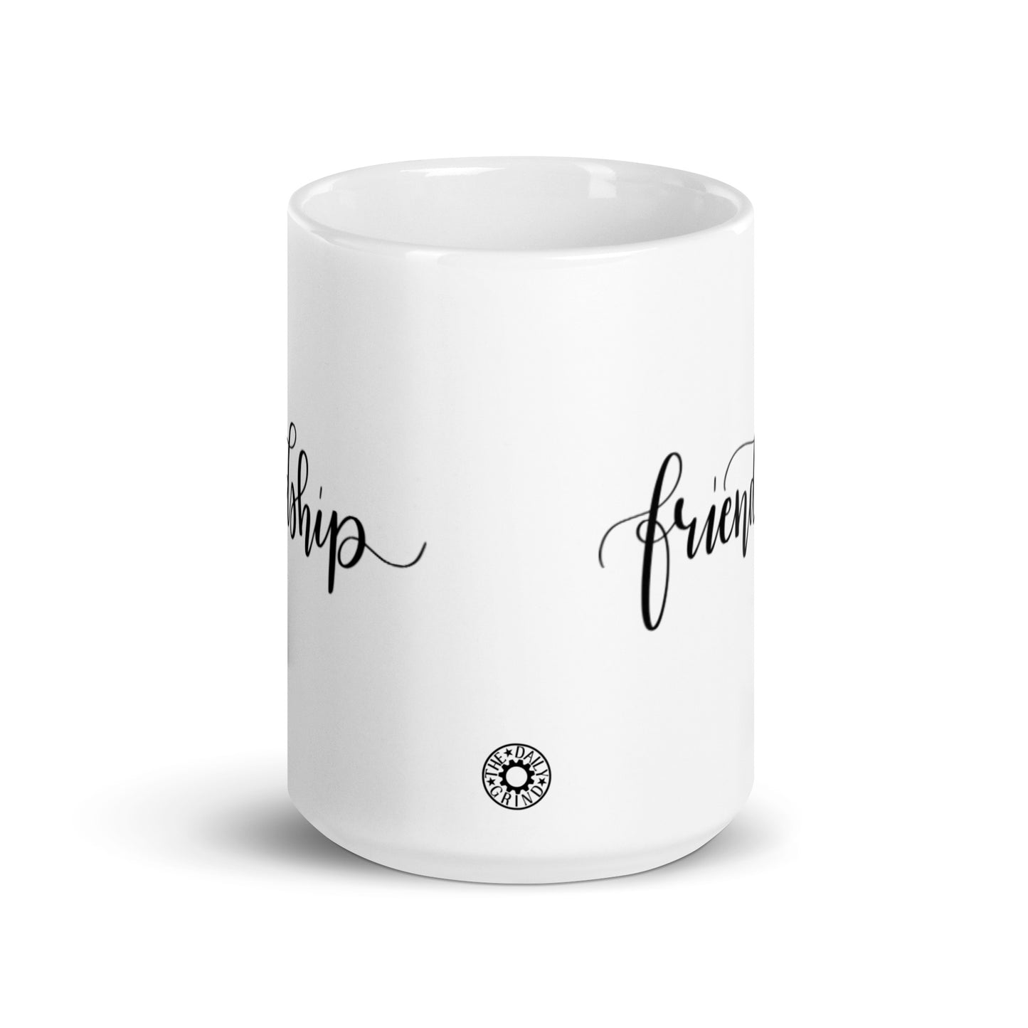 Friendship White Glossy Mug