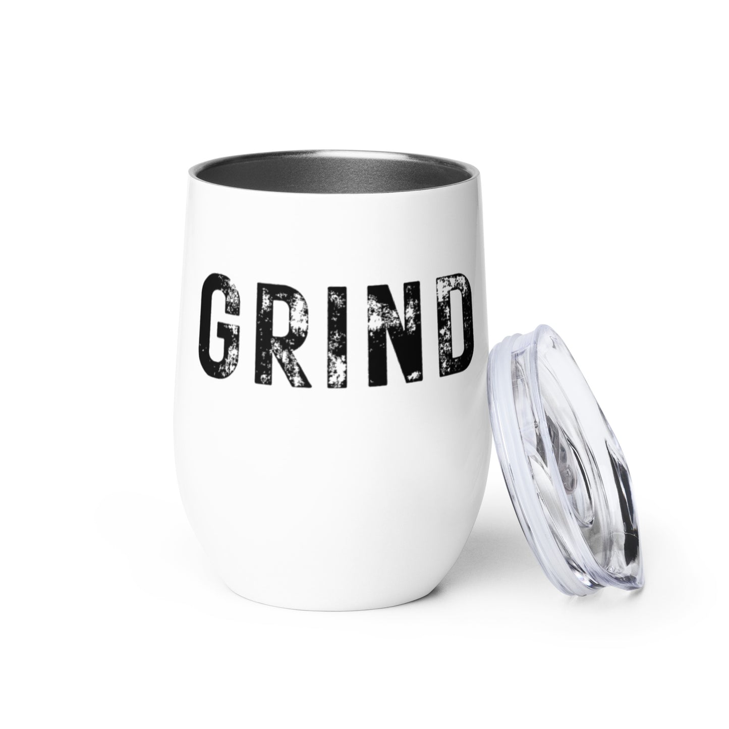 Stamped Grind Wine Tumbler