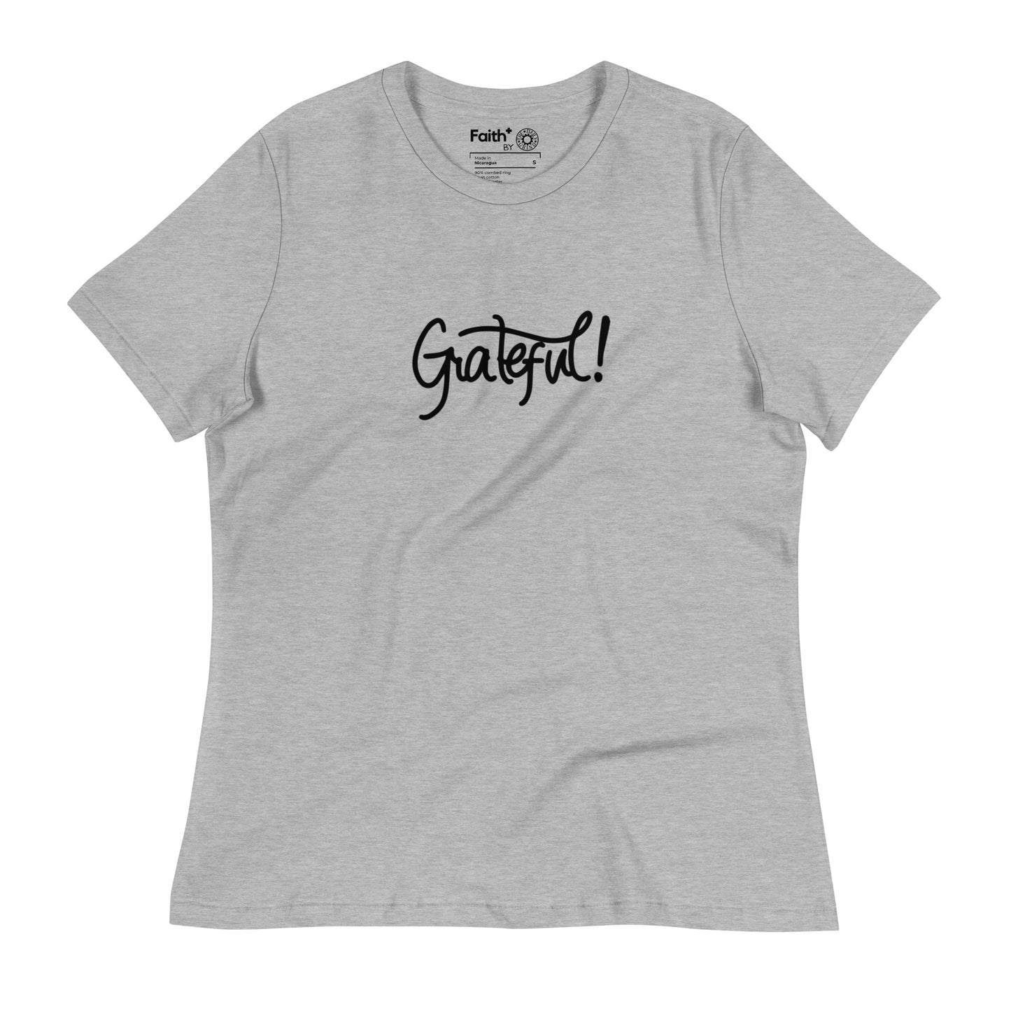 Grateful (black) Women's Relaxed T-Shirt