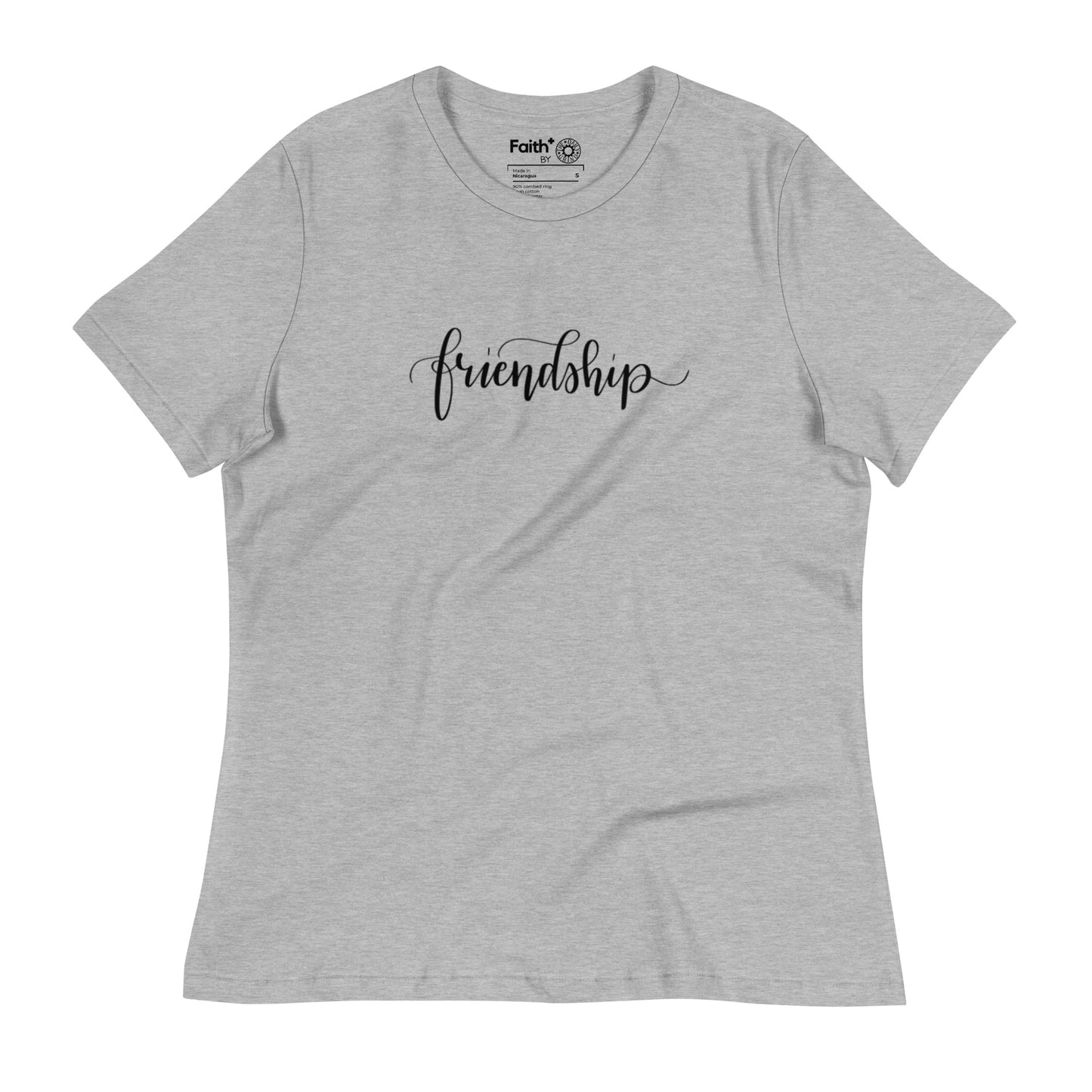 Friendship (black) Women's Relaxed T-Shirt