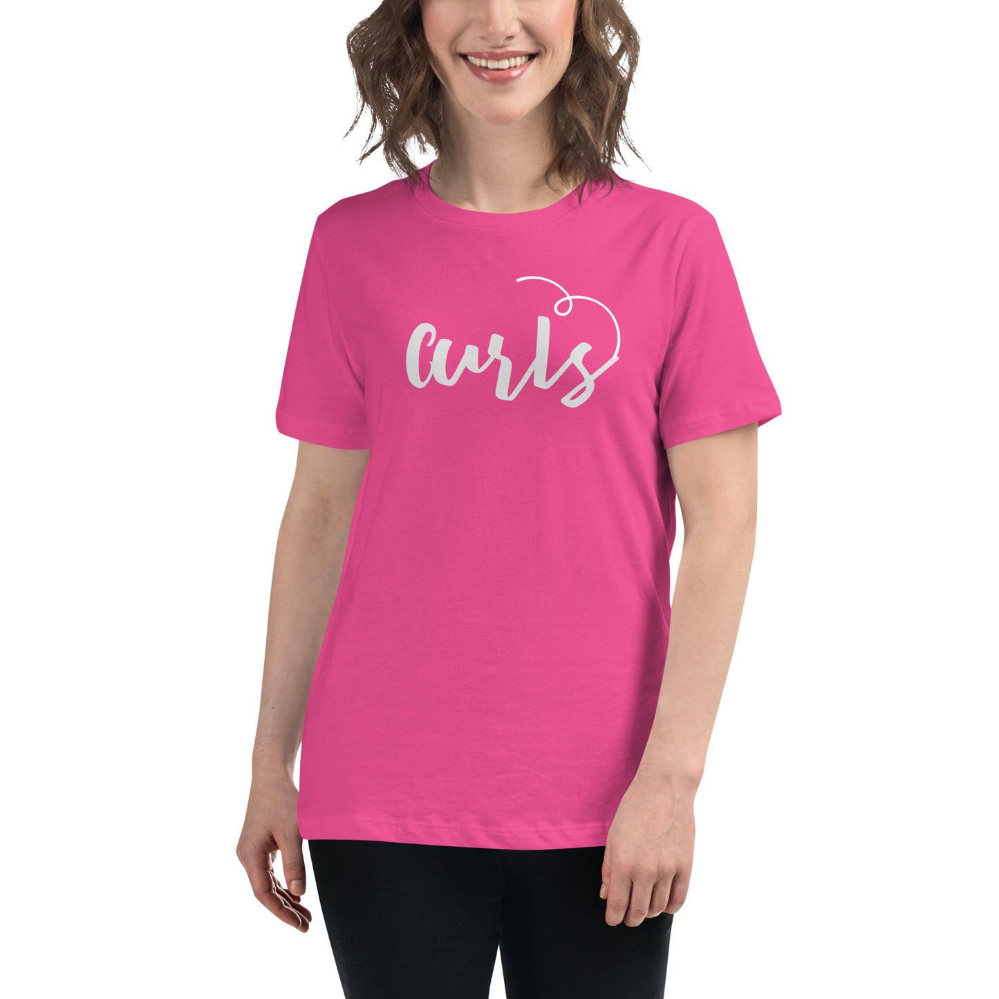 Curls Women's Relaxed T-Shirt