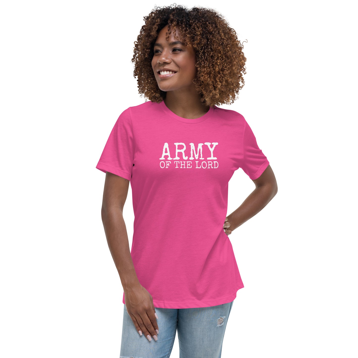 Army of the Lord Women's Relaxed T-Shirt