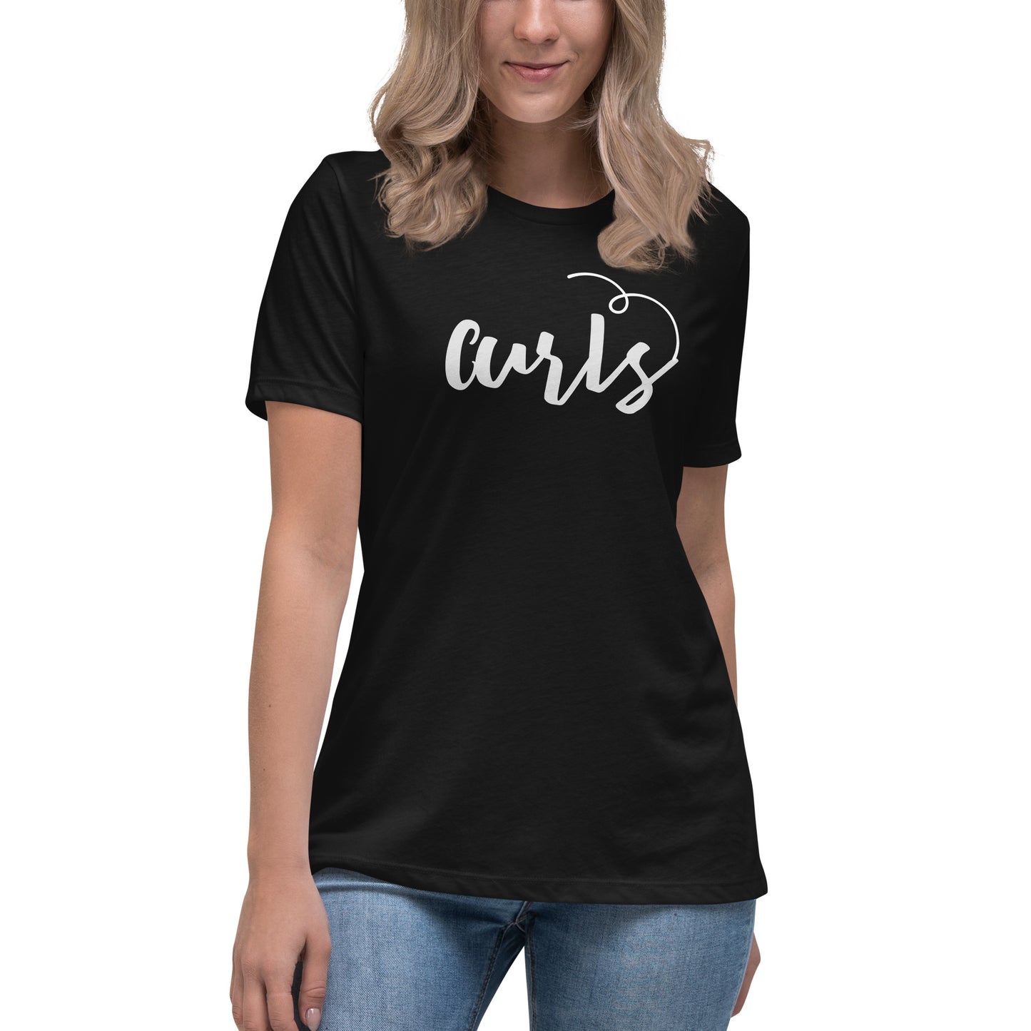 Curls Women's Relaxed T-Shirt