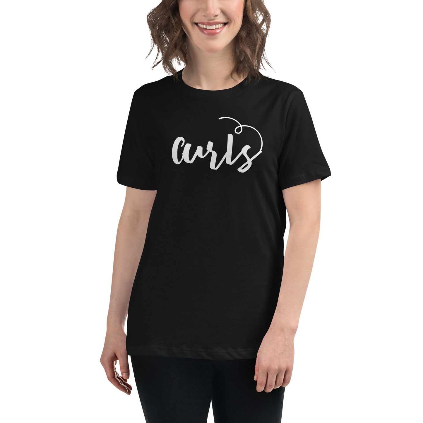 Curls Women's Relaxed T-Shirt