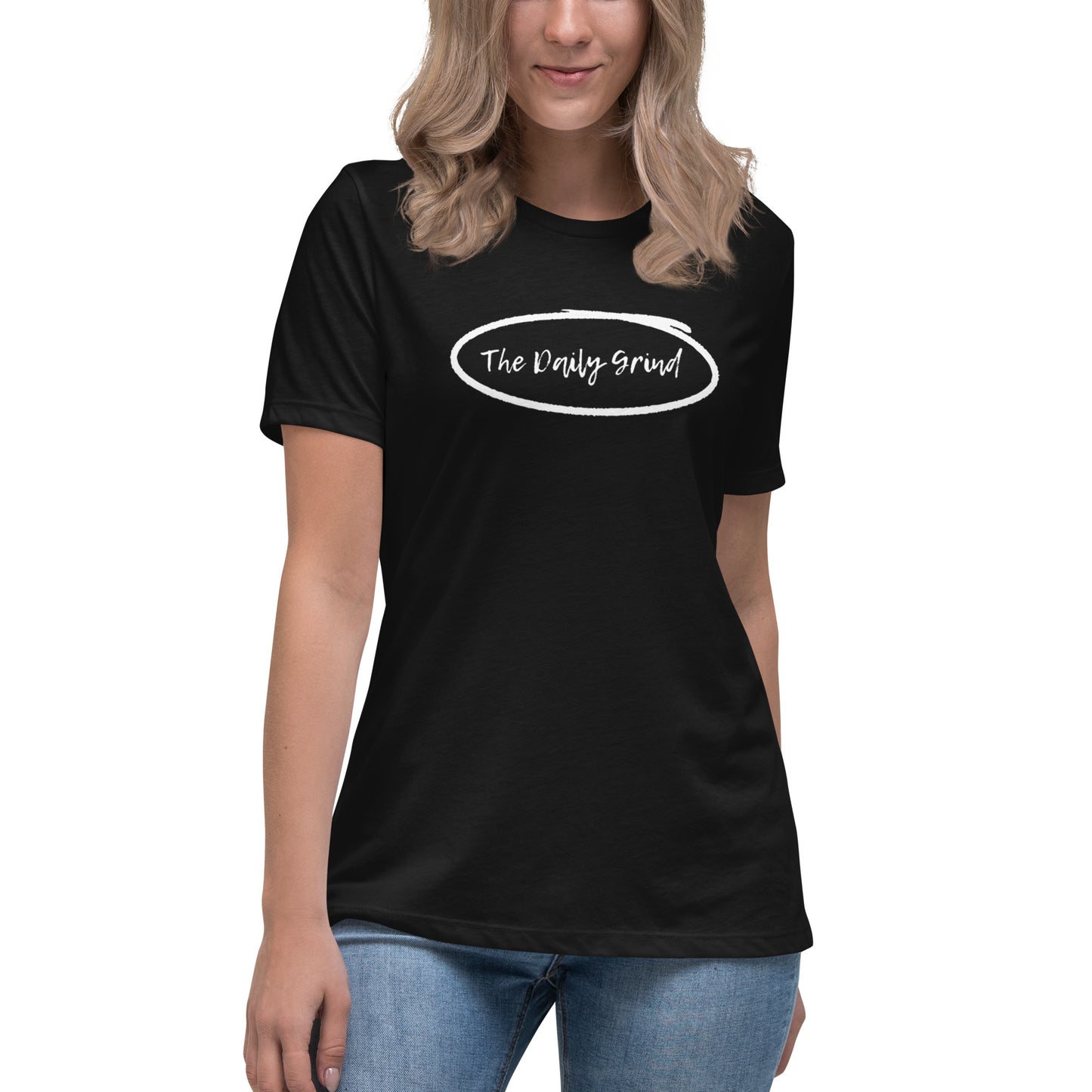 Daily Grind Circled Women's Relaxed T-Shirt