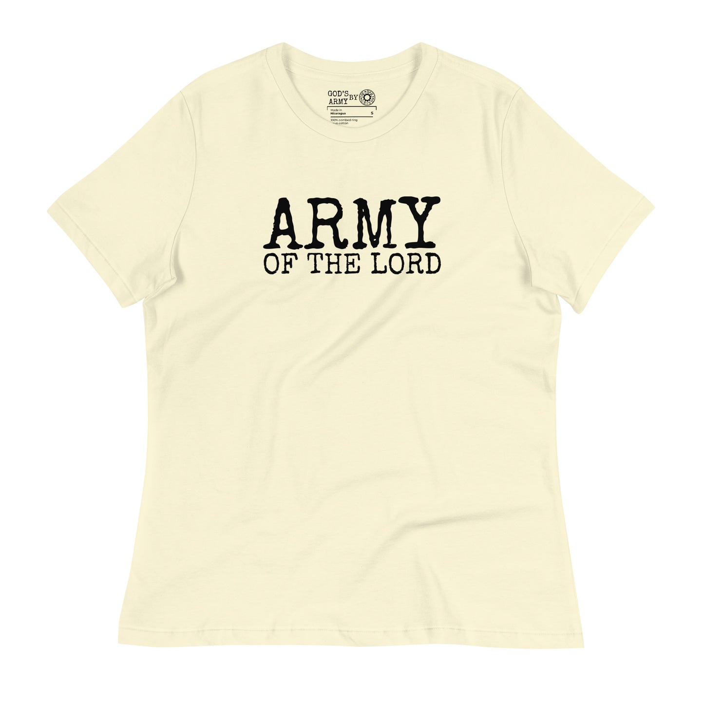 Army of the Lord Women's Relaxed T-Shirt