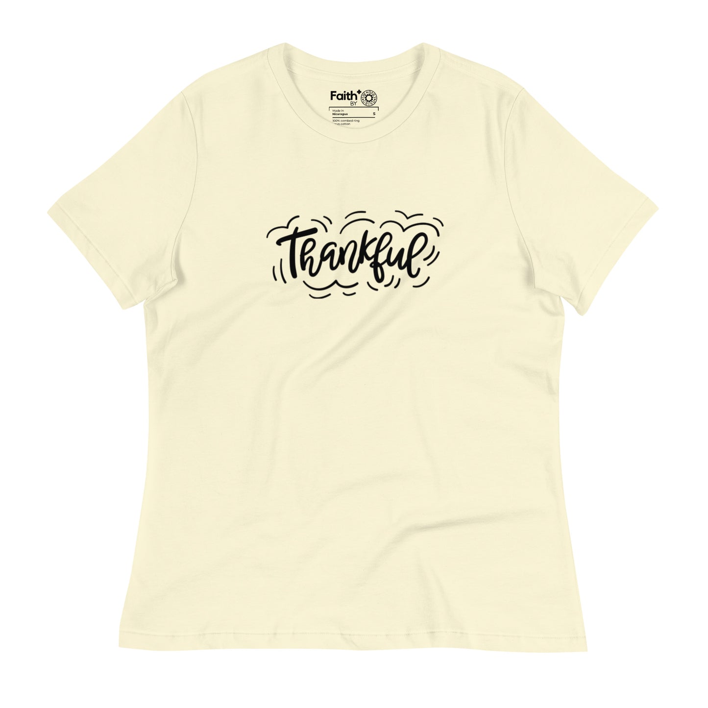 Thankful (black) Women's Relaxed T-Shirt