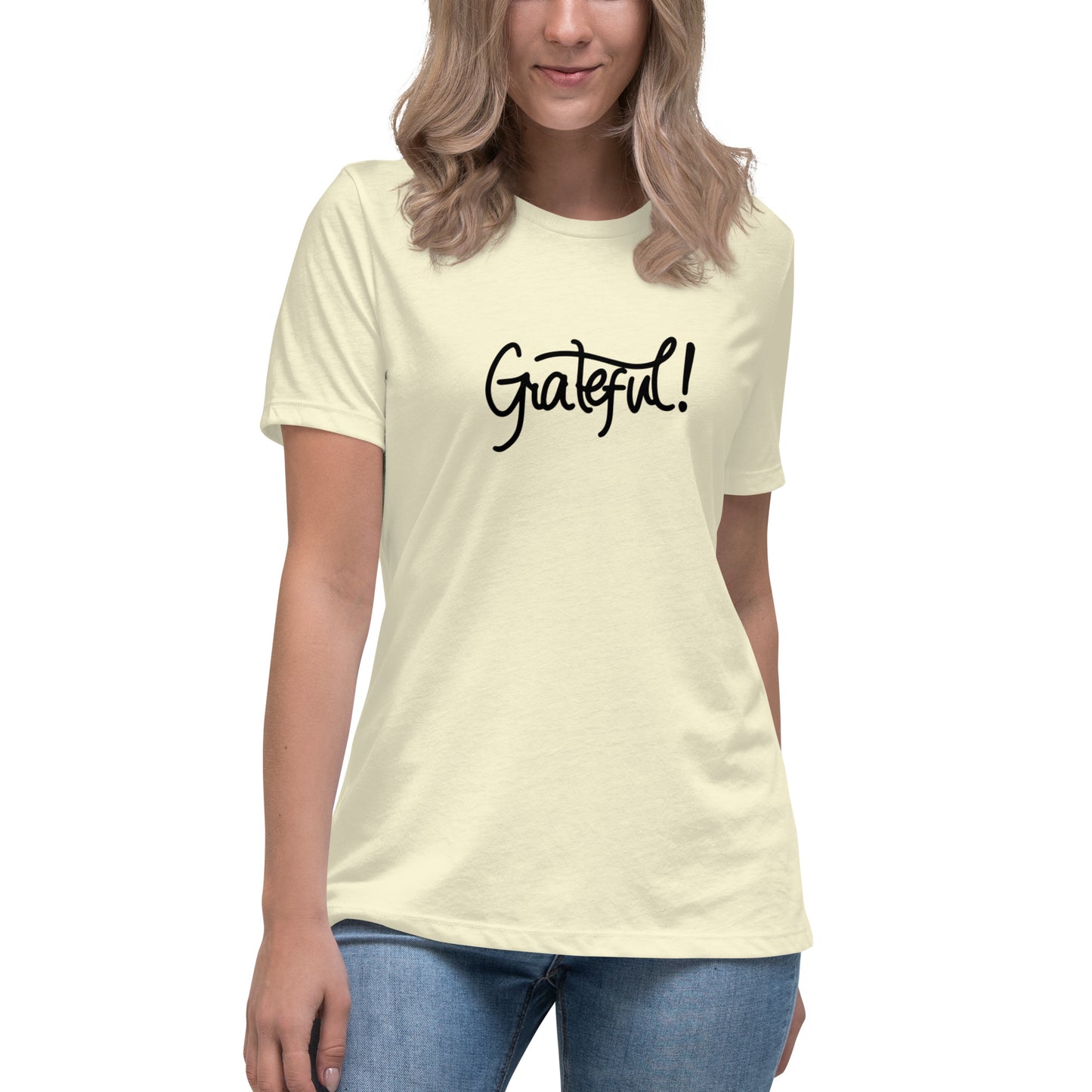 Grateful (black) Women's Relaxed T-Shirt