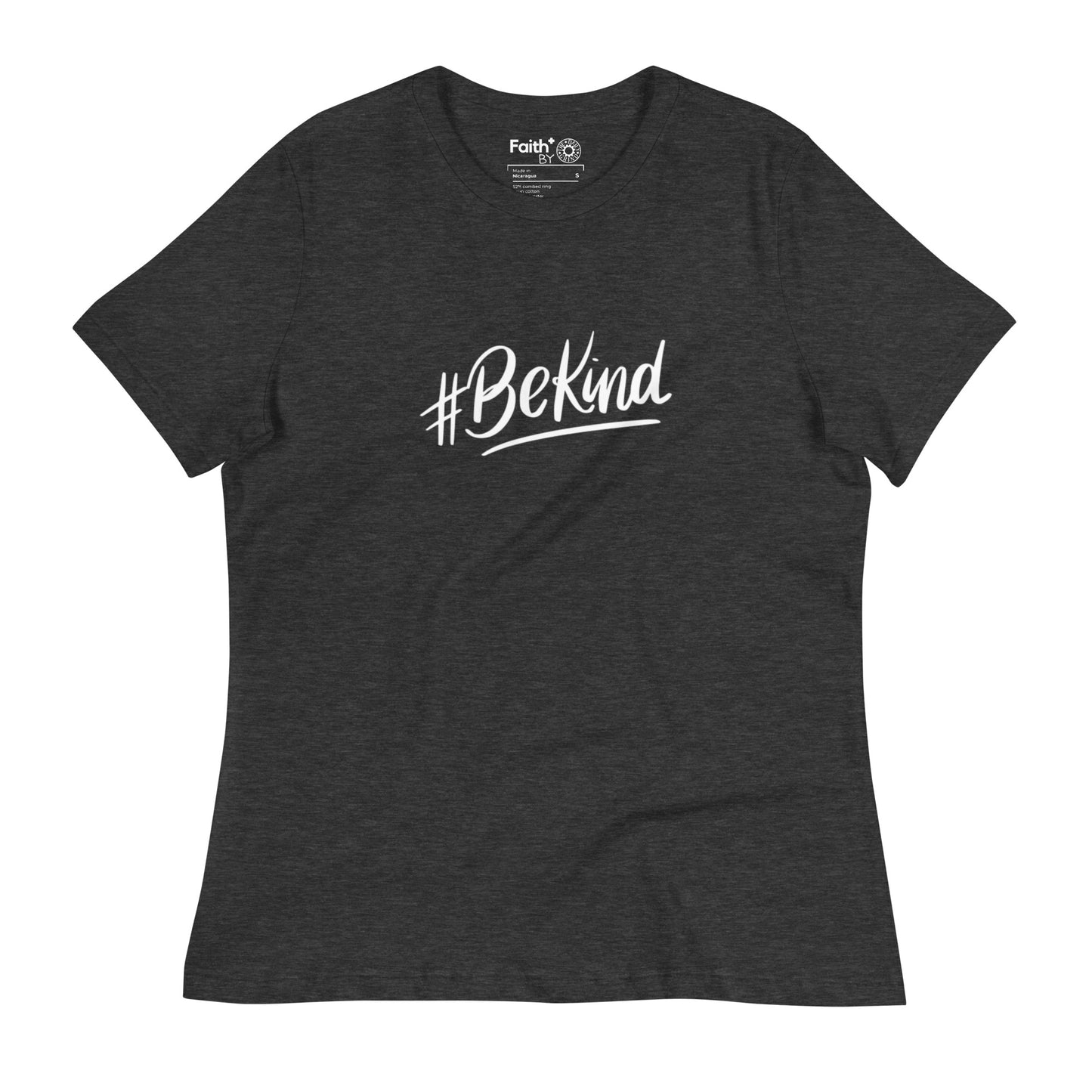 Be Kind (white) Women's Relaxed T-Shirt