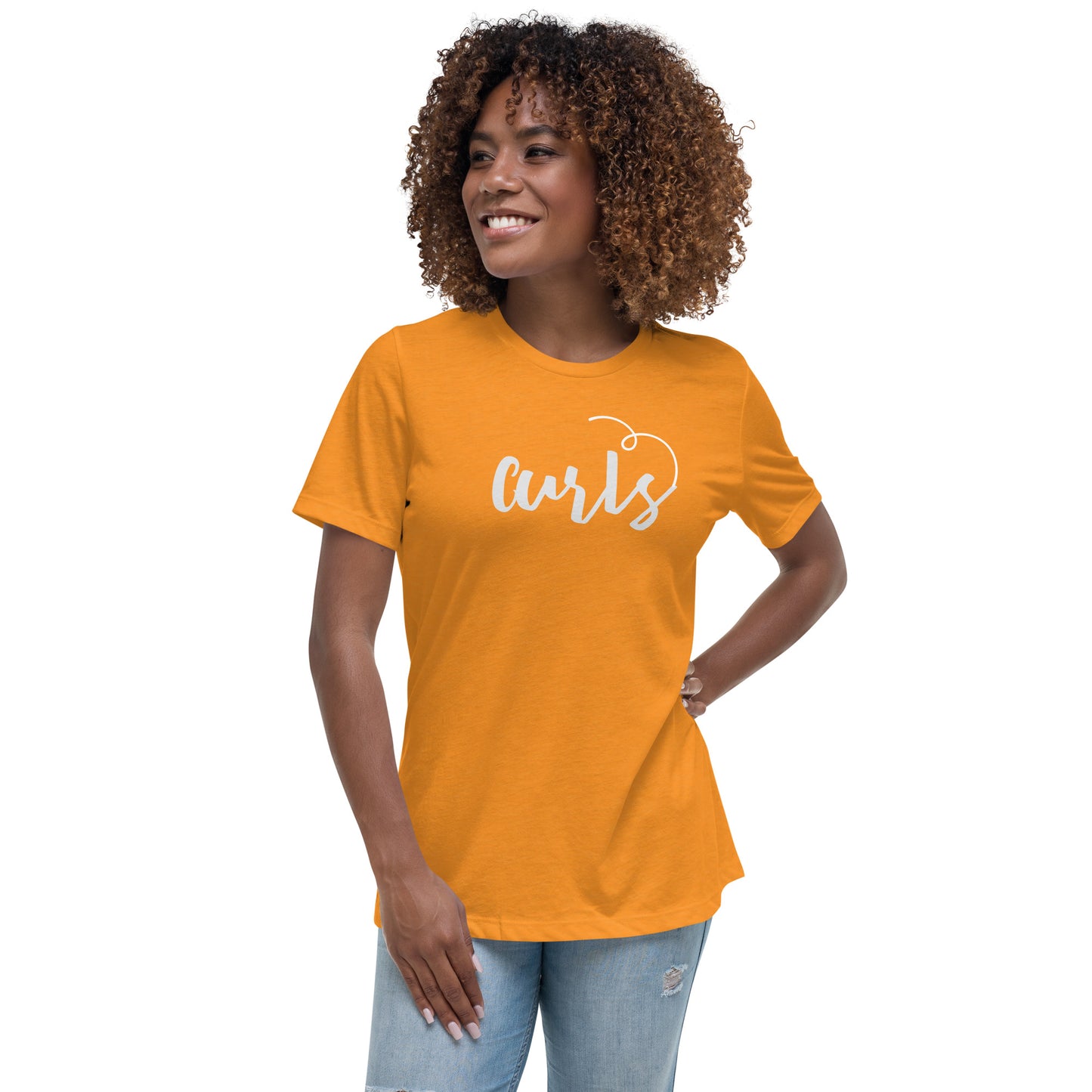 Curls Women's Relaxed T-Shirt