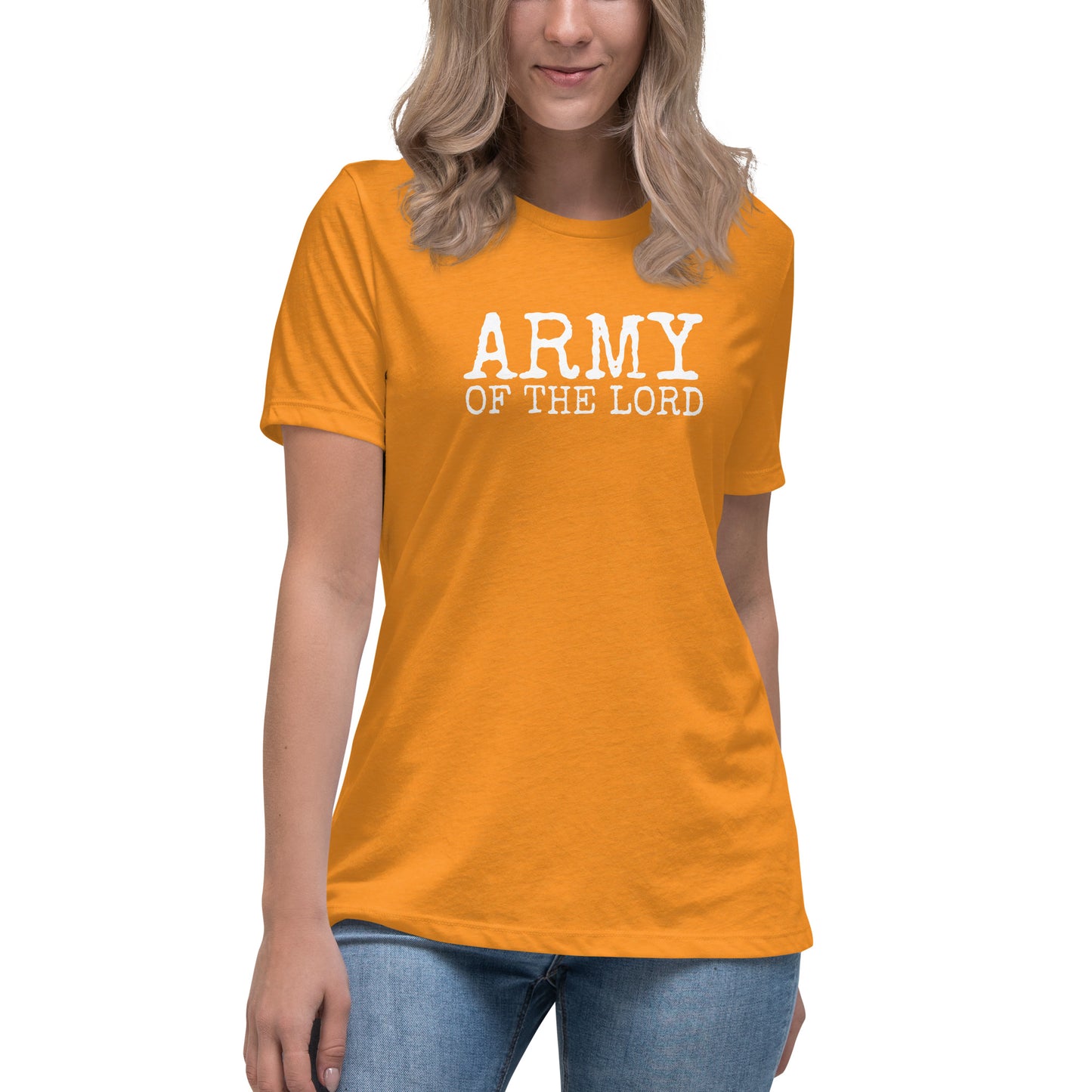 Army of the Lord Women's Relaxed T-Shirt