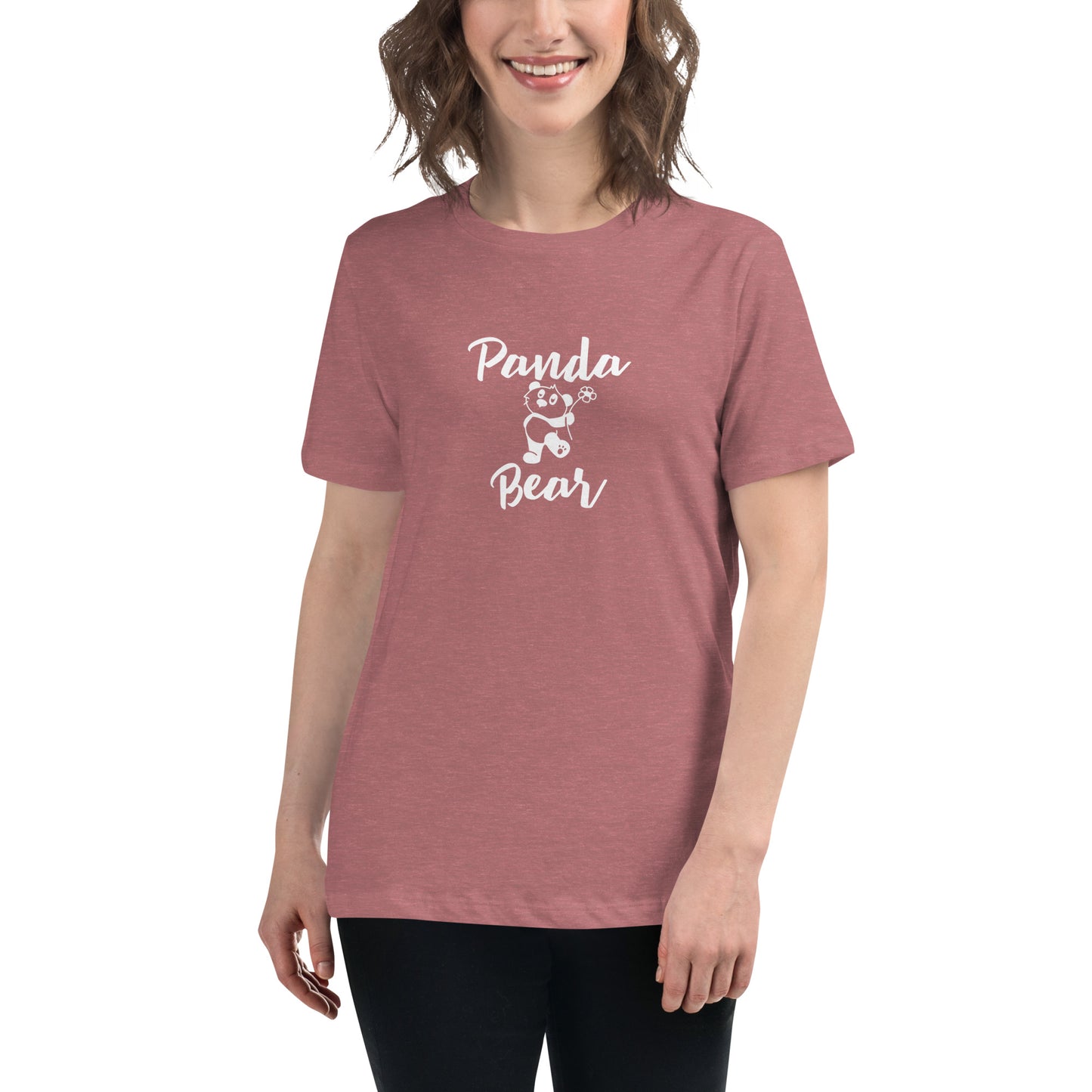 Panda Bear Women's Relaxed T-Shirt