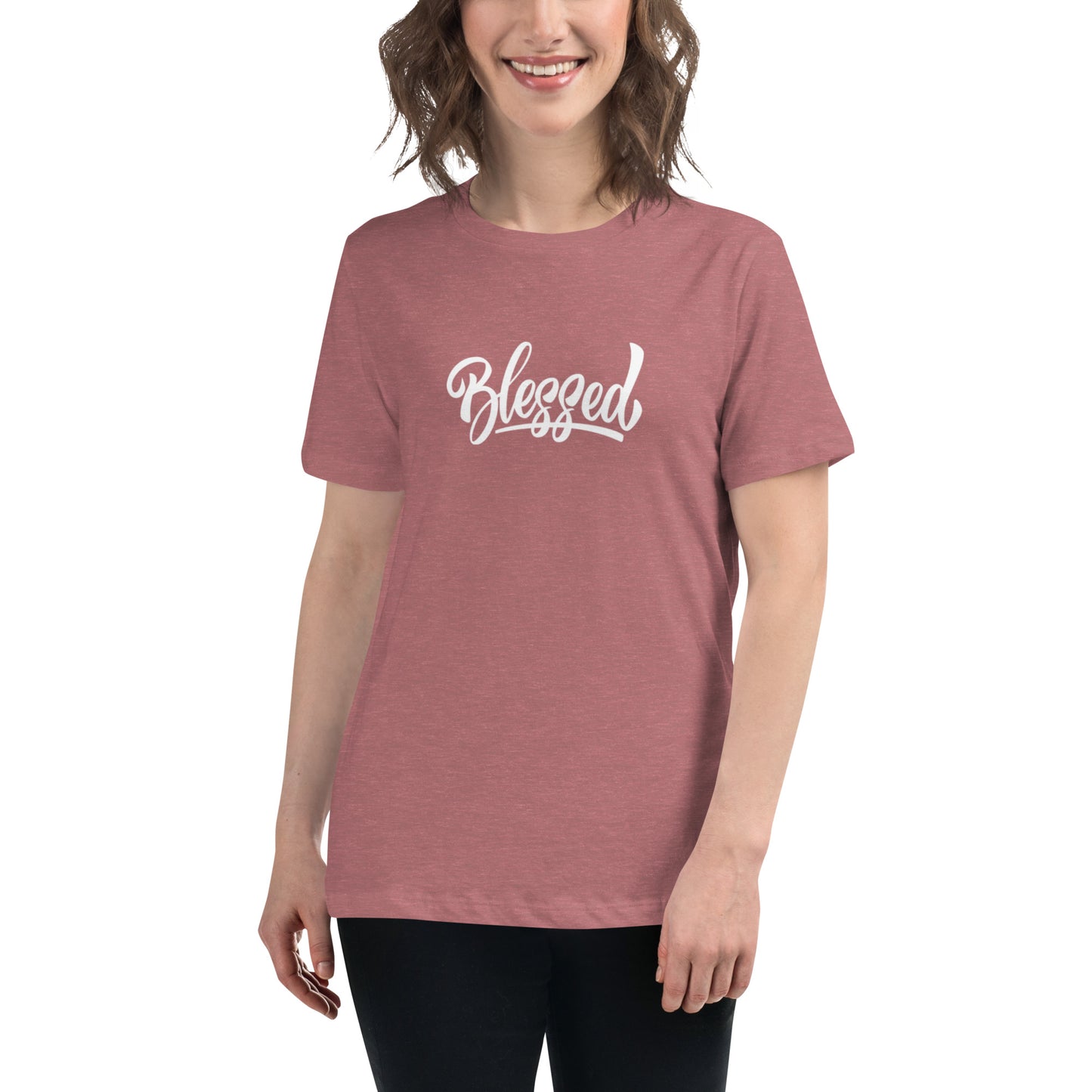 Blessed (white) Women's Relaxed T-Shirt