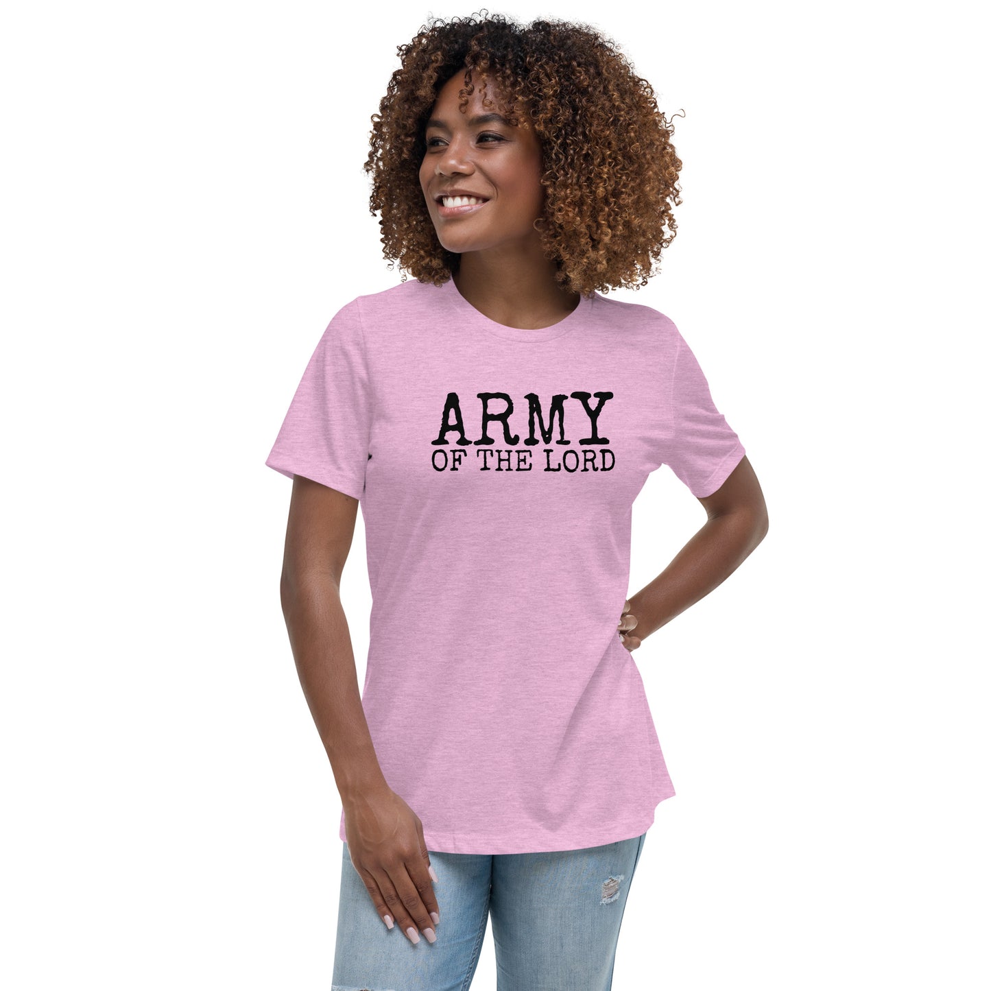 Army of the Lord Women's Relaxed T-Shirt