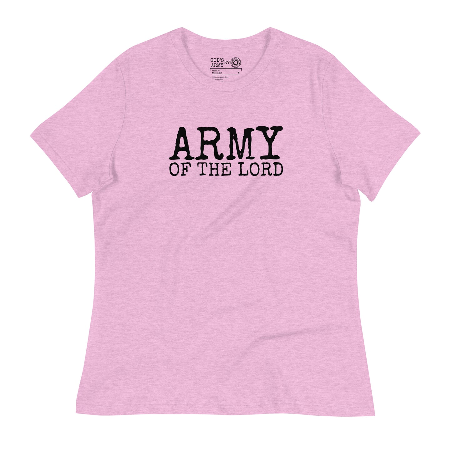 Army of the Lord Women's Relaxed T-Shirt