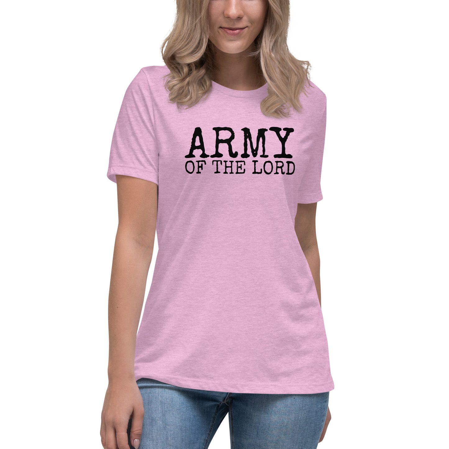 Army of the Lord Women's Relaxed T-Shirt