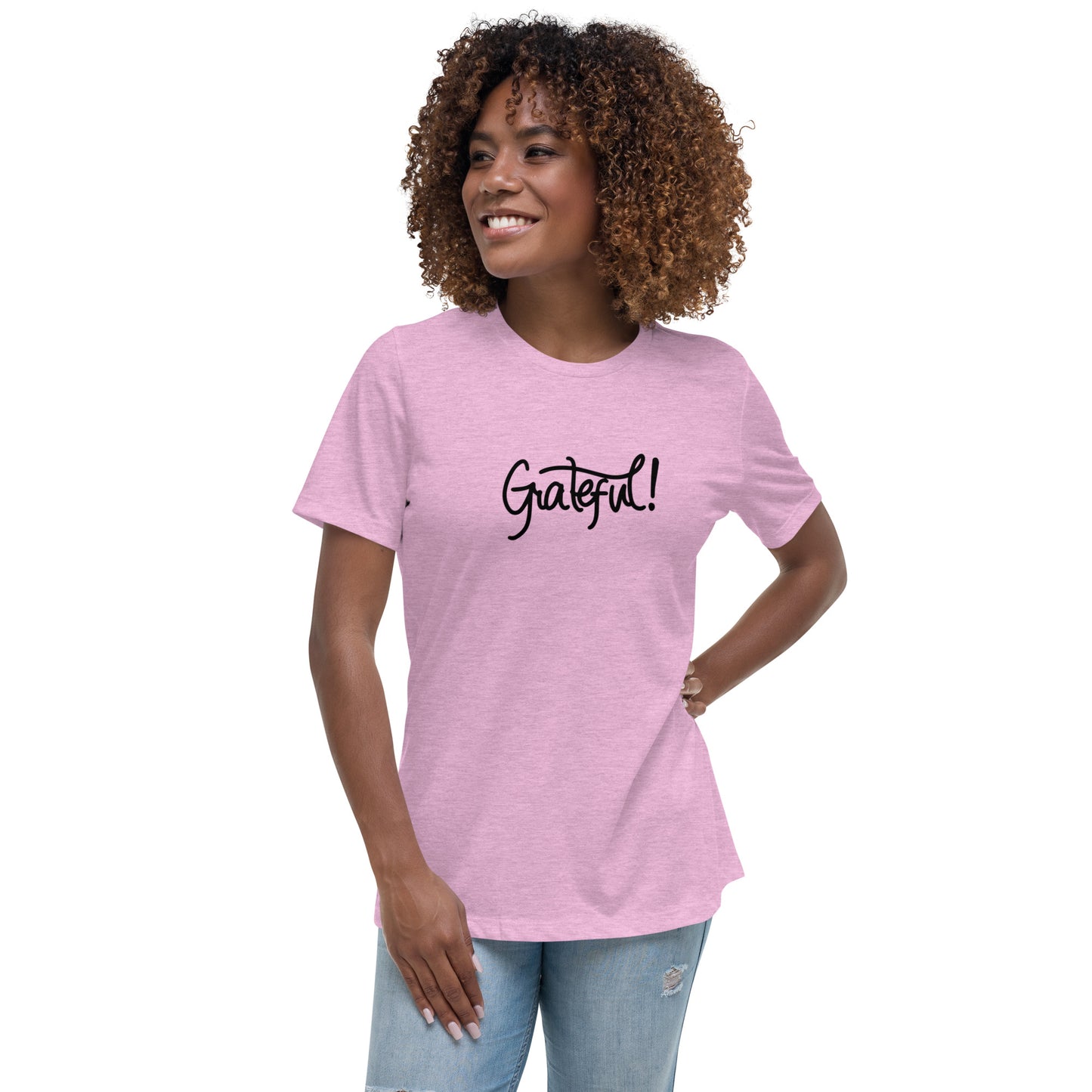 Grateful (black) Women's Relaxed T-Shirt