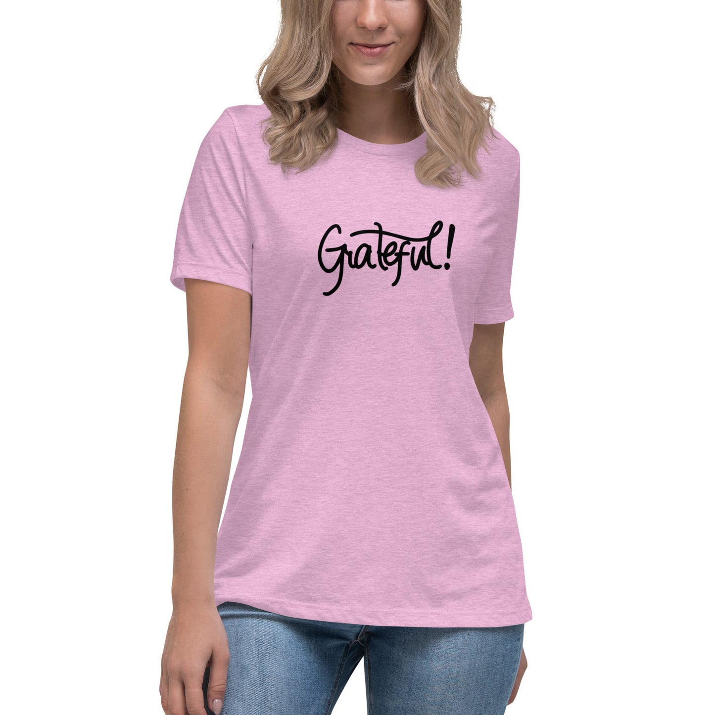 Grateful (black) Women's Relaxed T-Shirt