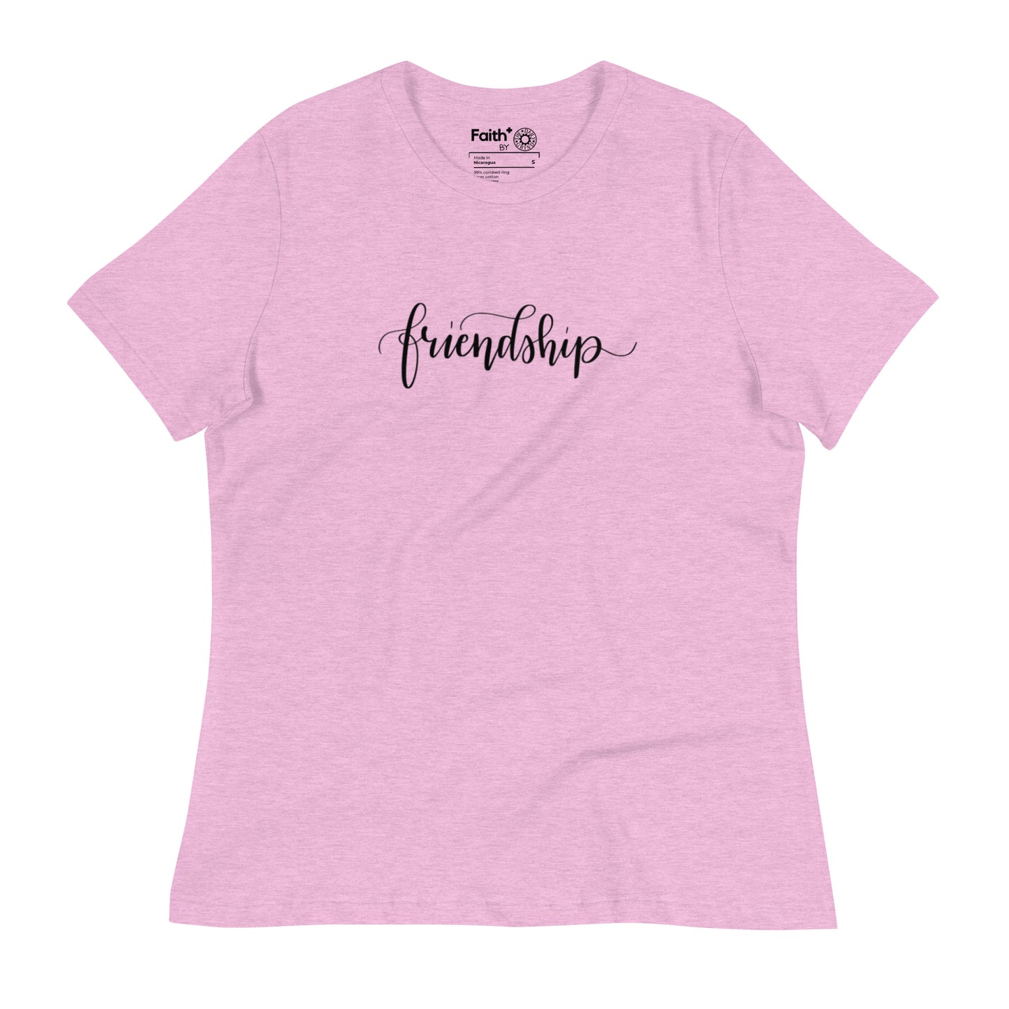 Friendship (black) Women's Relaxed T-Shirt