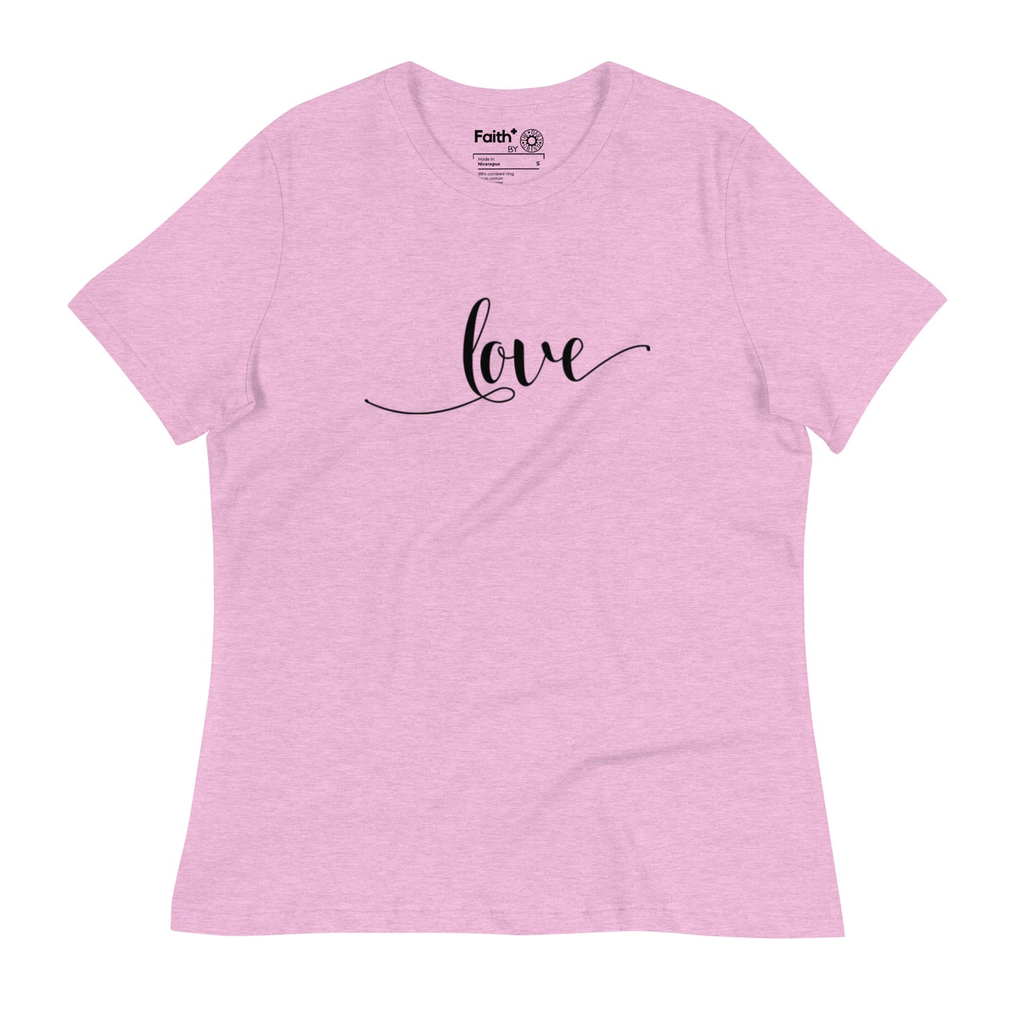 Love (black) Women's Relaxed T-Shirt