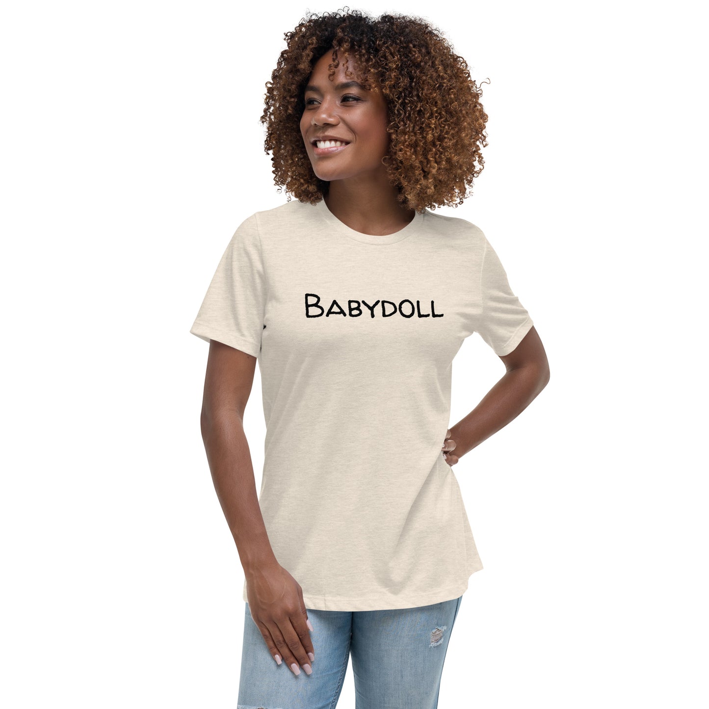 Babydoll Women's Relaxed T-Shirt