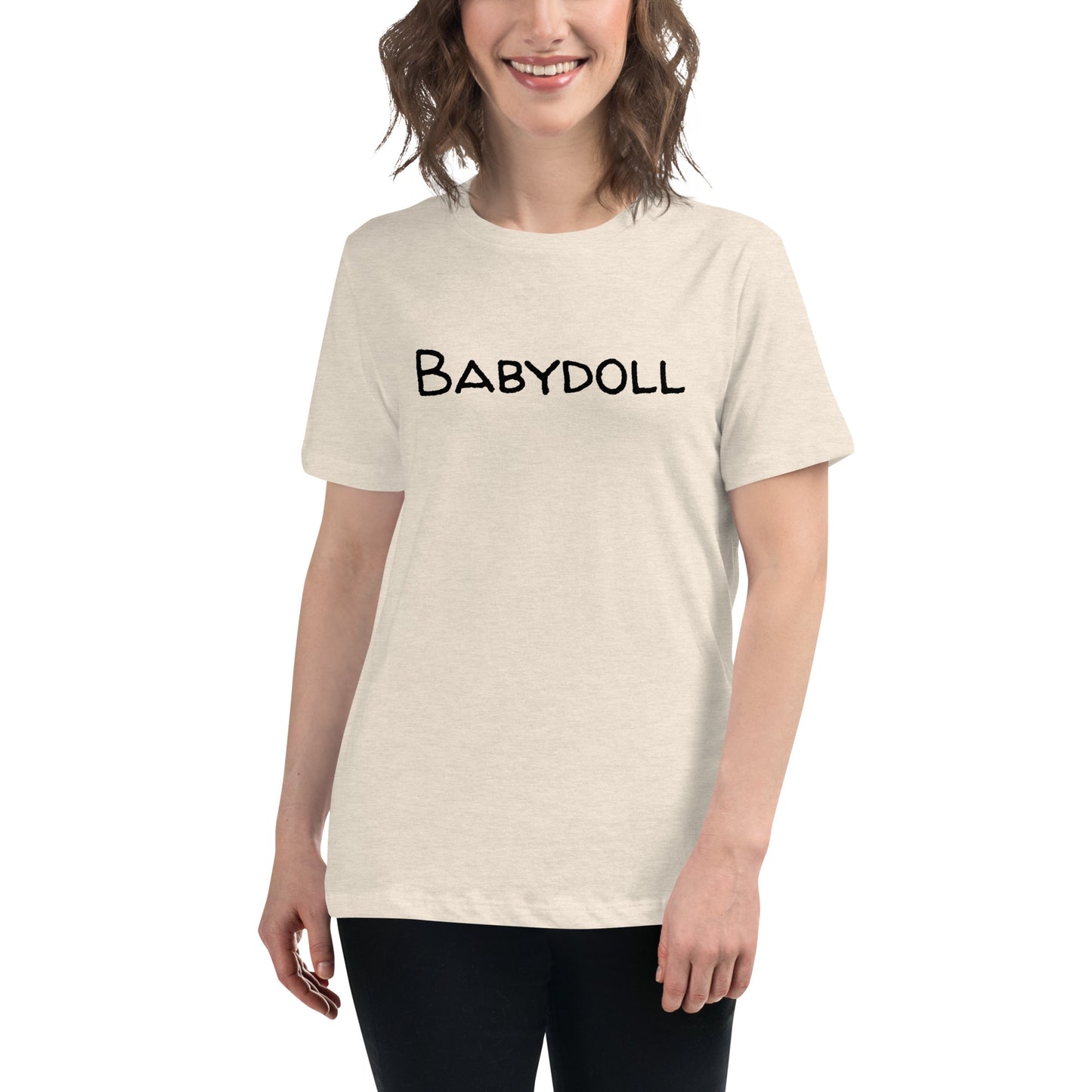 Babydoll Women's Relaxed T-Shirt