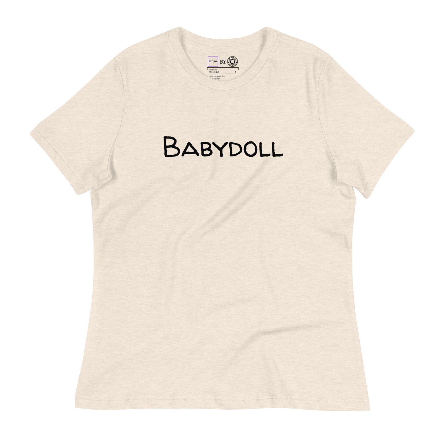 Babydoll Women's Relaxed T-Shirt