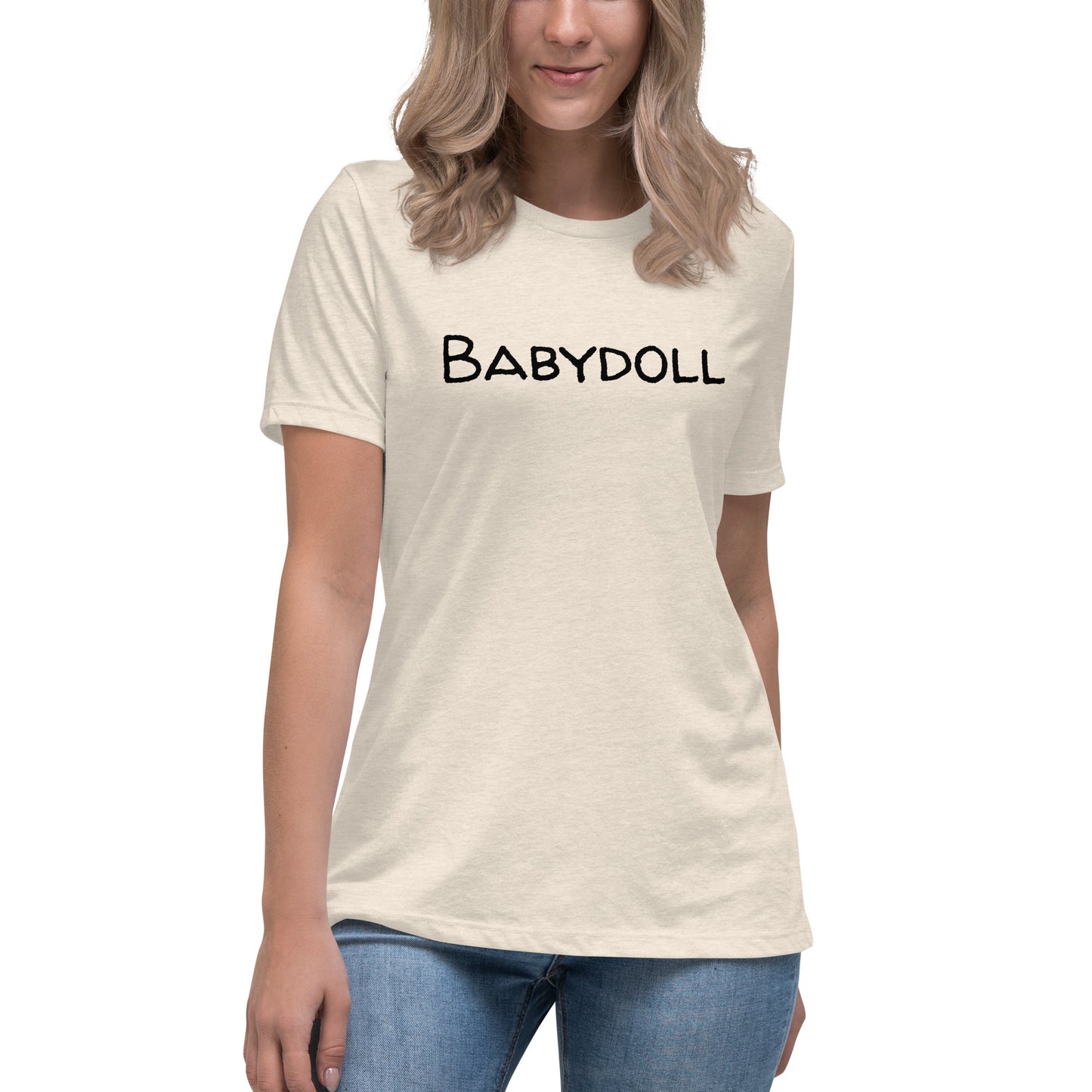 Babydoll Women's Relaxed T-Shirt