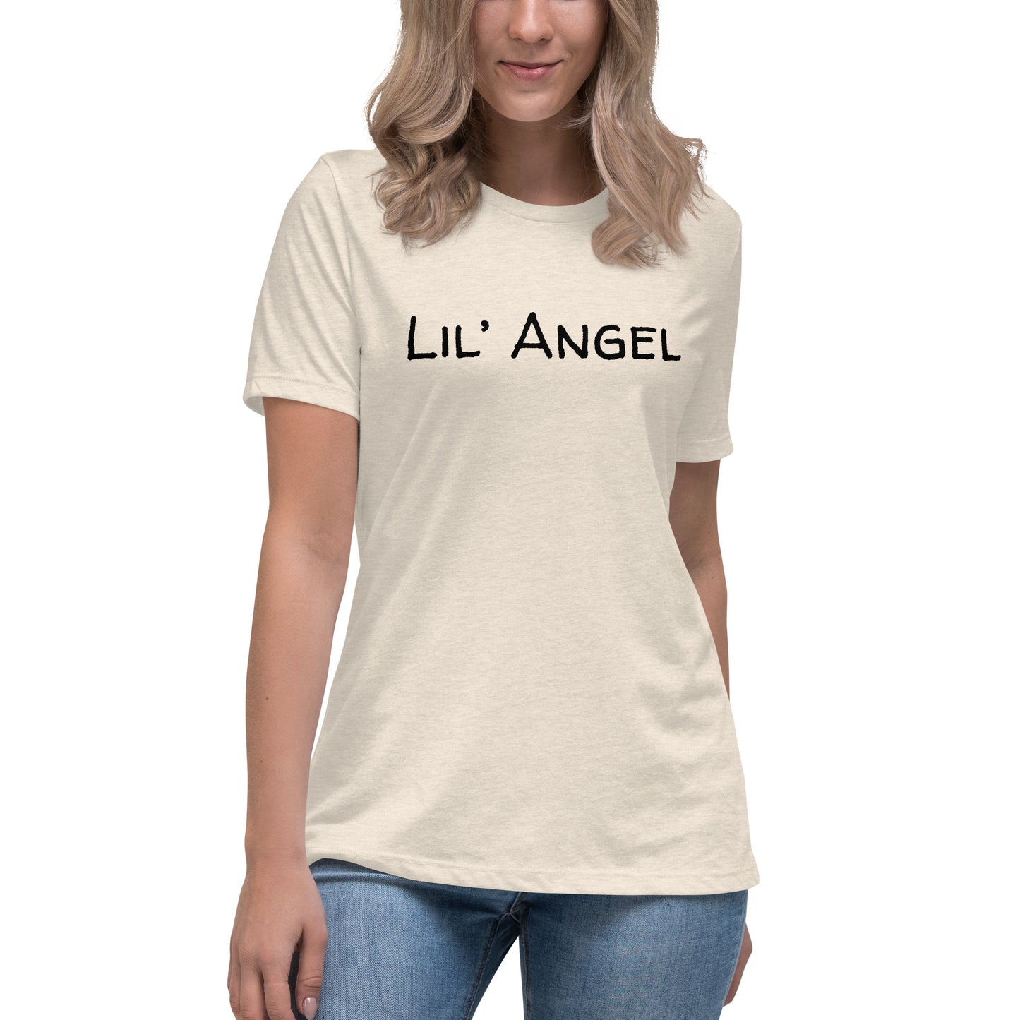 Lil’ Angel Women's Relaxed T-Shirt