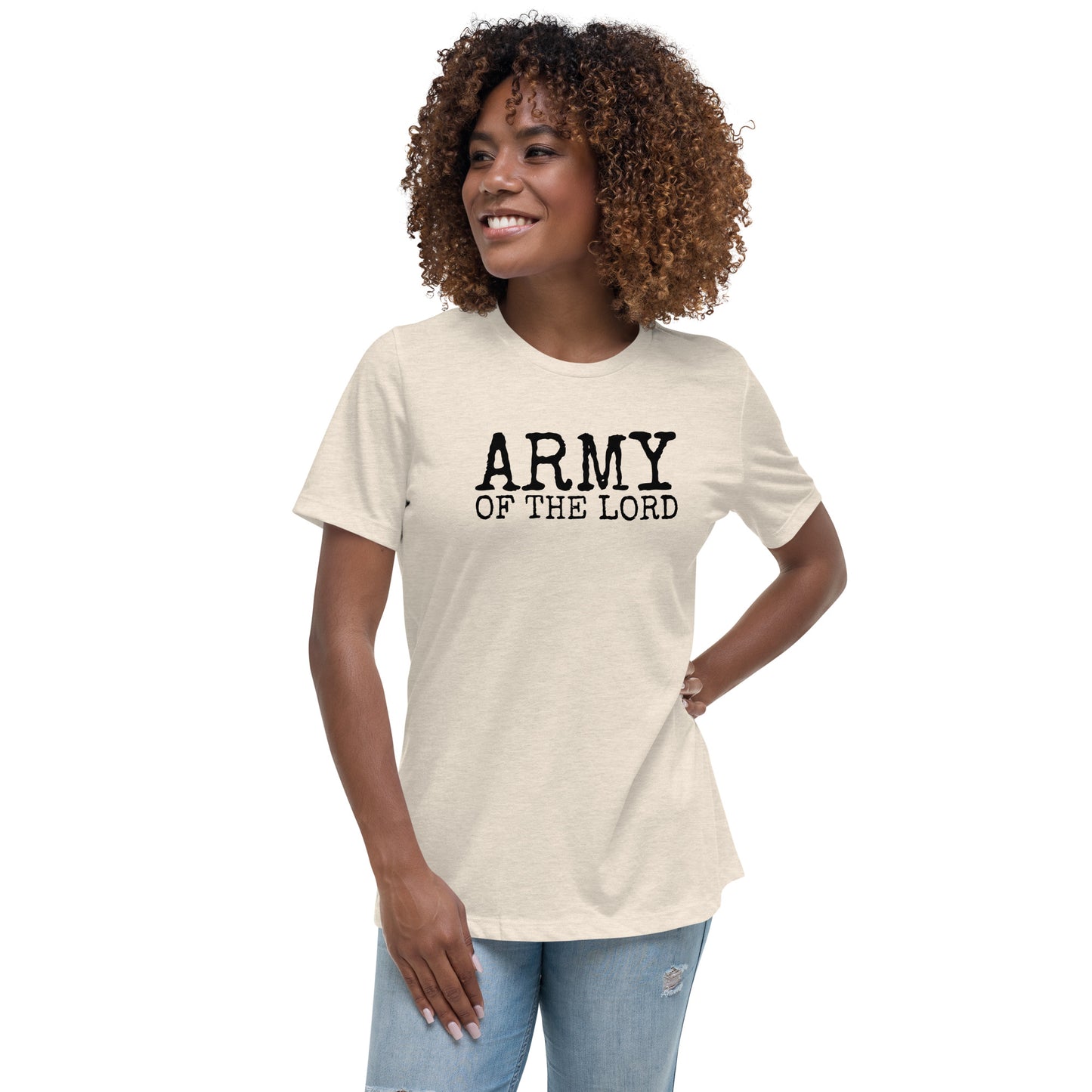 Army of the Lord Women's Relaxed T-Shirt