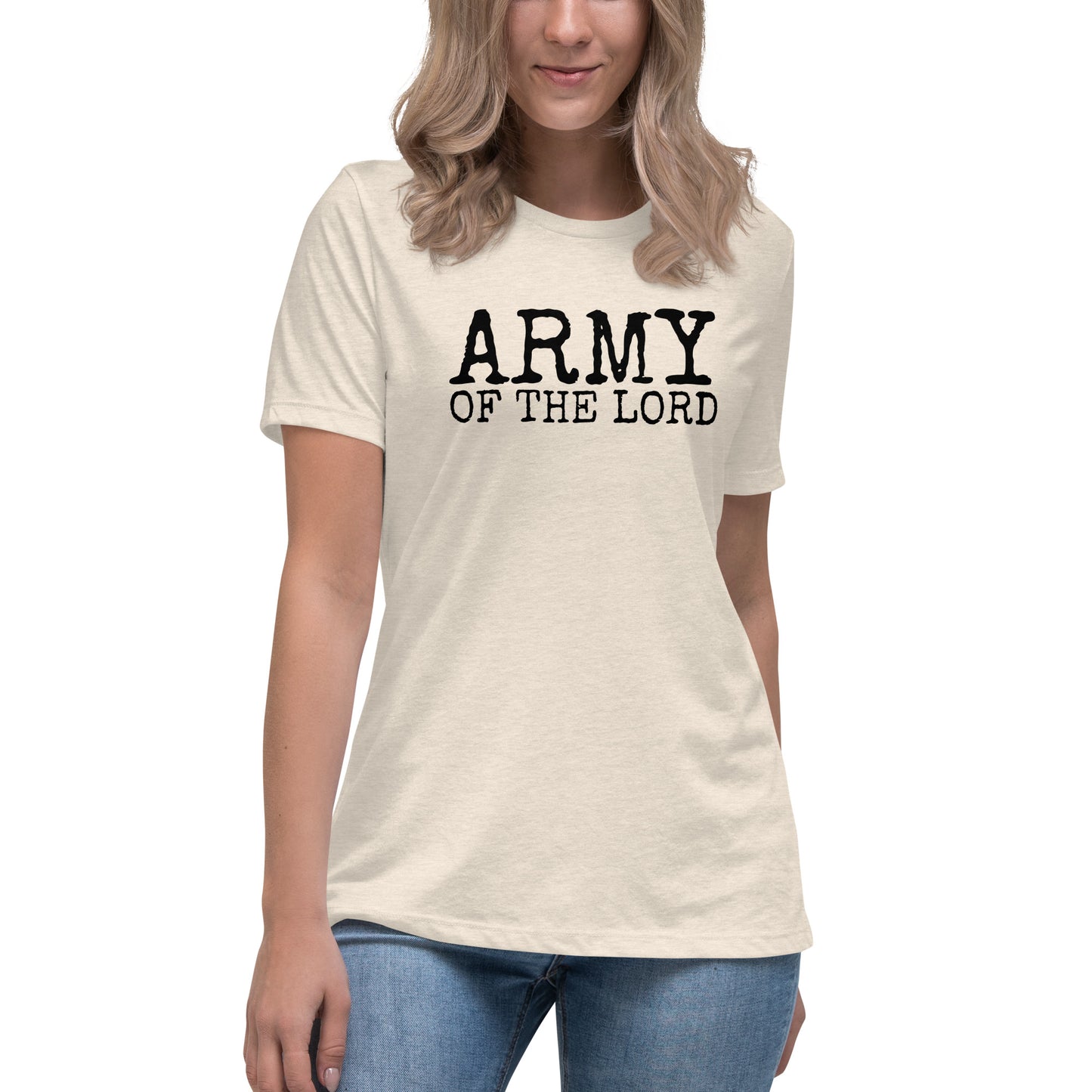 Army of the Lord Women's Relaxed T-Shirt