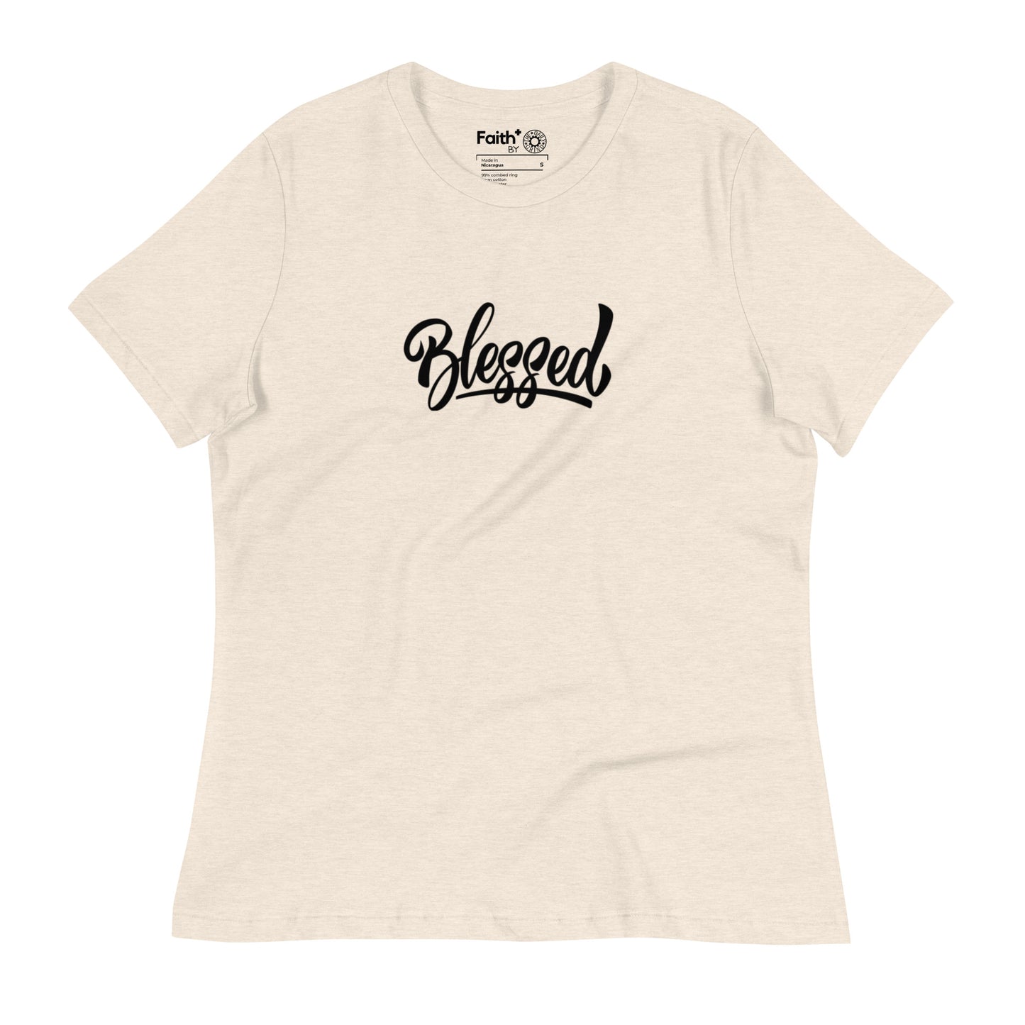 Blessed(black) Women's Relaxed T-Shirt