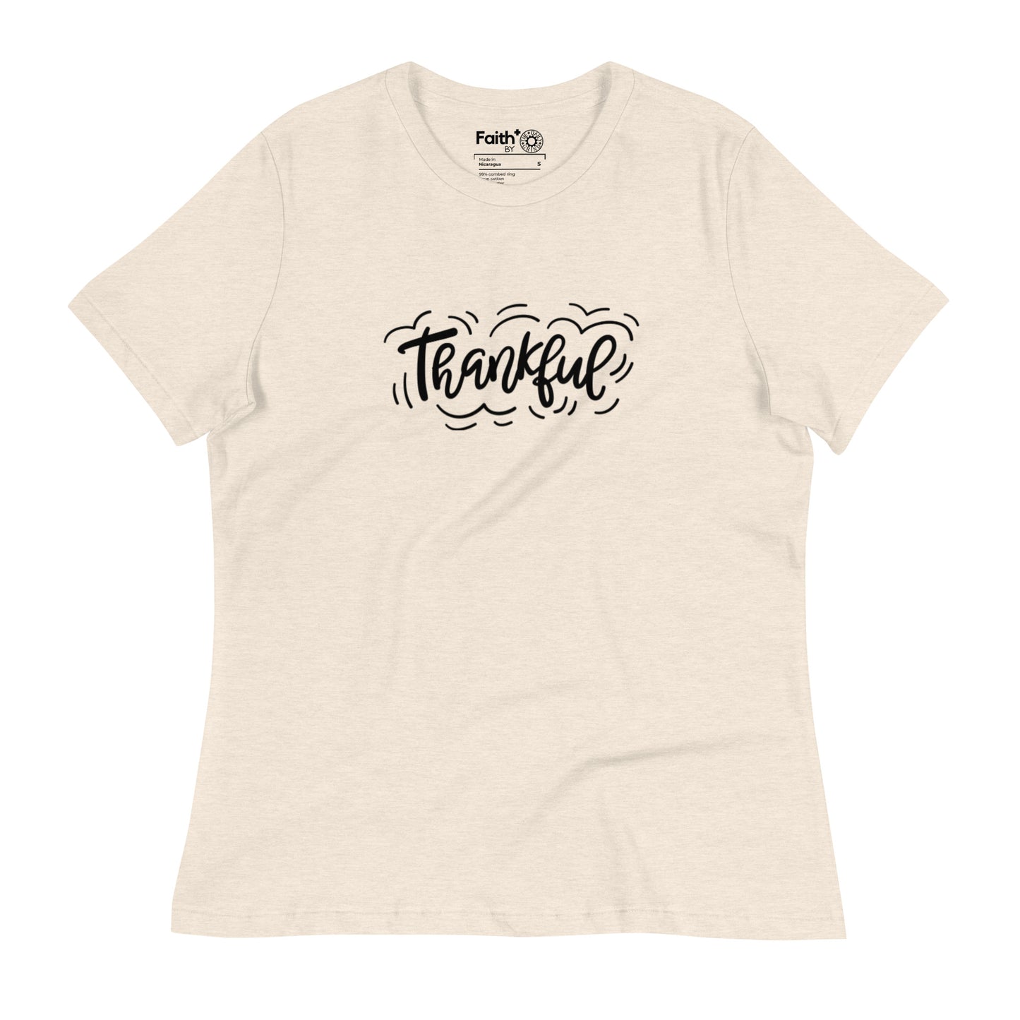 Thankful (black) Women's Relaxed T-Shirt