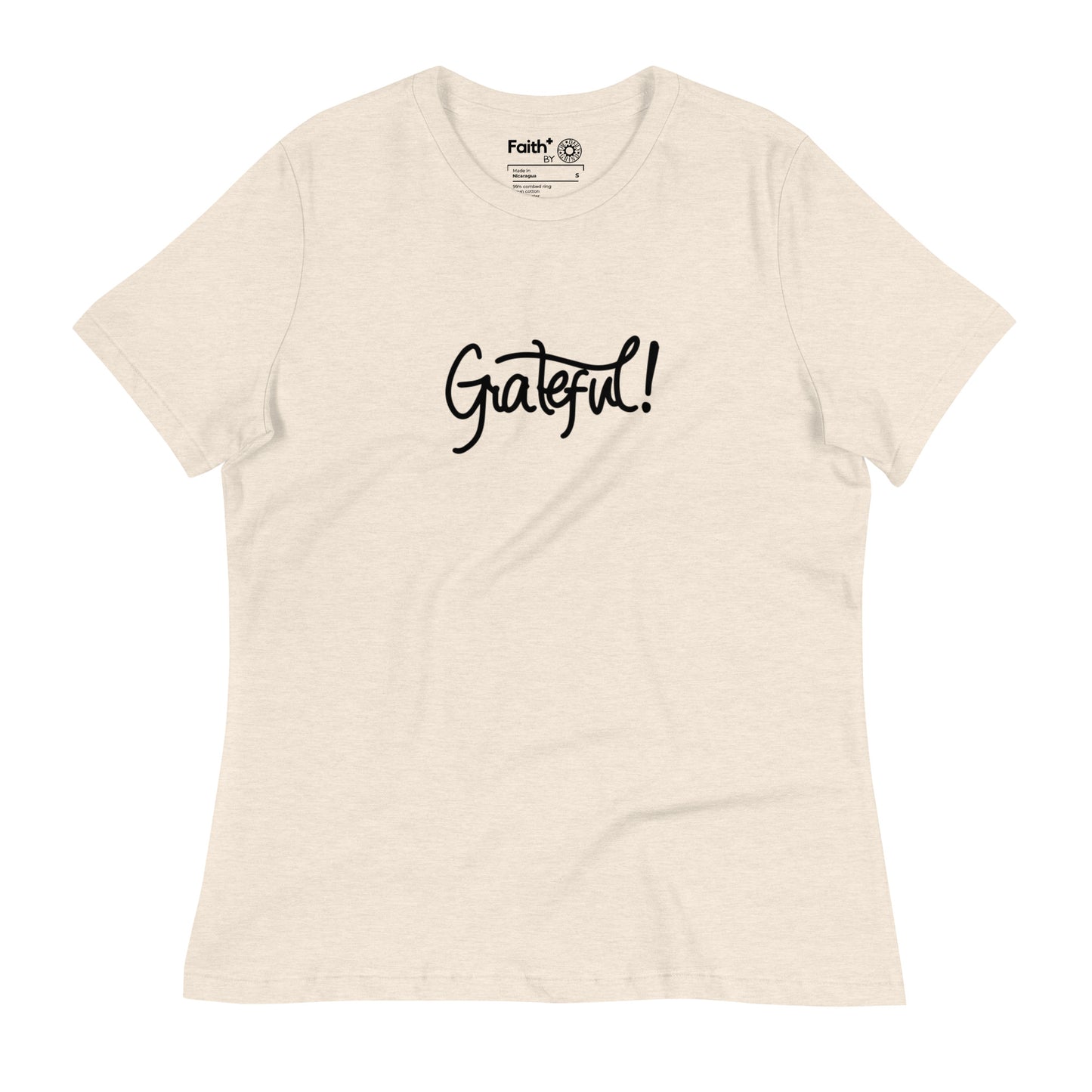 Grateful (black) Women's Relaxed T-Shirt