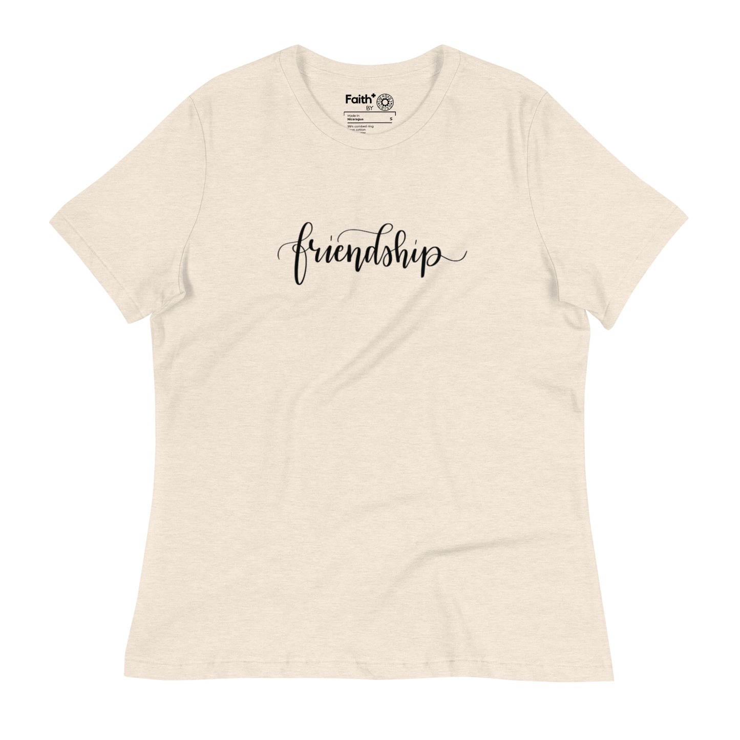 Friendship (black) Women's Relaxed T-Shirt