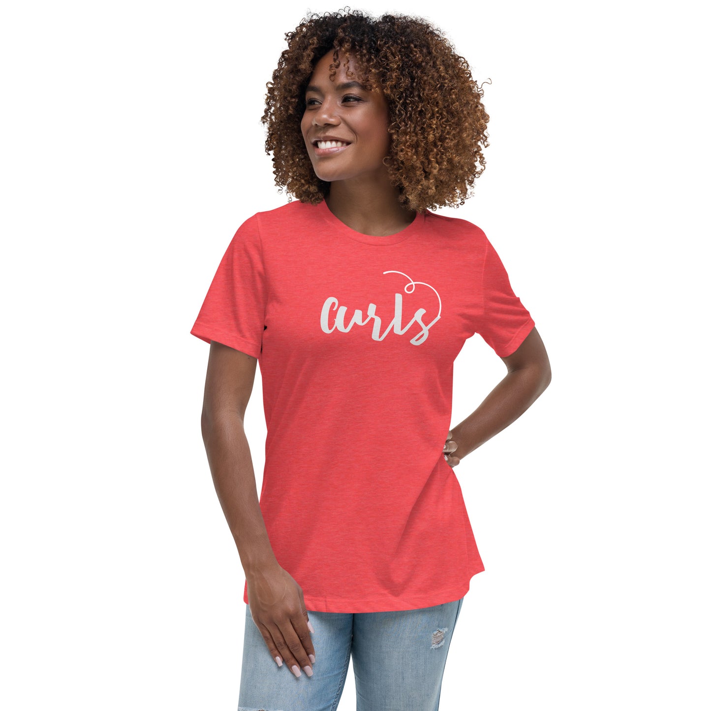 Curls Women's Relaxed T-Shirt