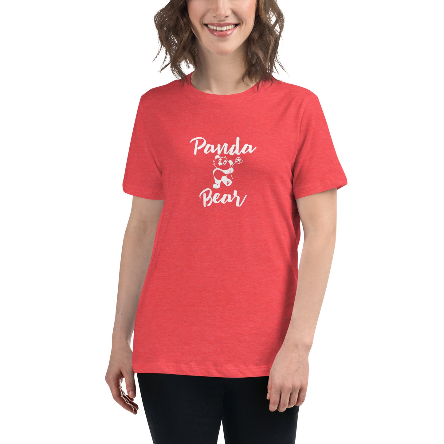 Panda Bear Women's Relaxed T-Shirt